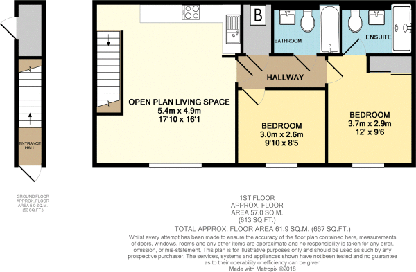 2 Bedrooms Maisonette for sale in Olympia Way, Whitstable CT5