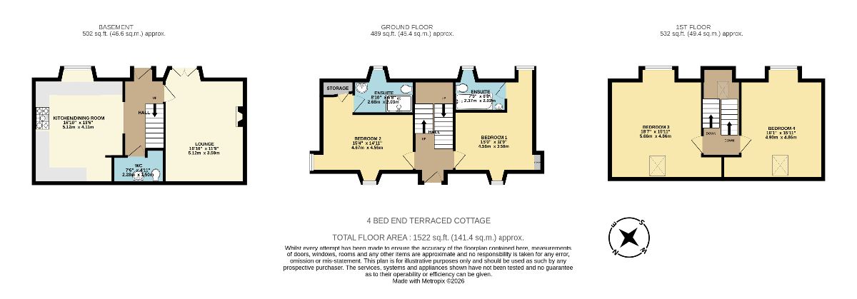 Bydand, Newton Of Pitcairns, Perth floorplan