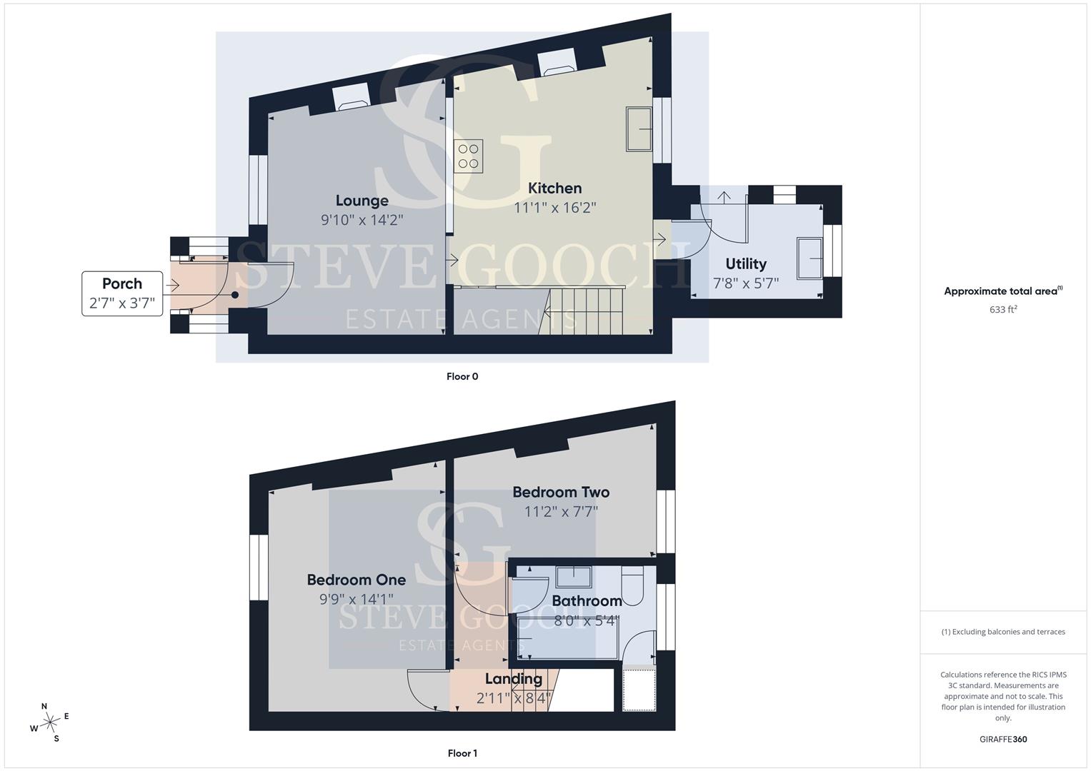 56, Church Road, Cinderford floorplan