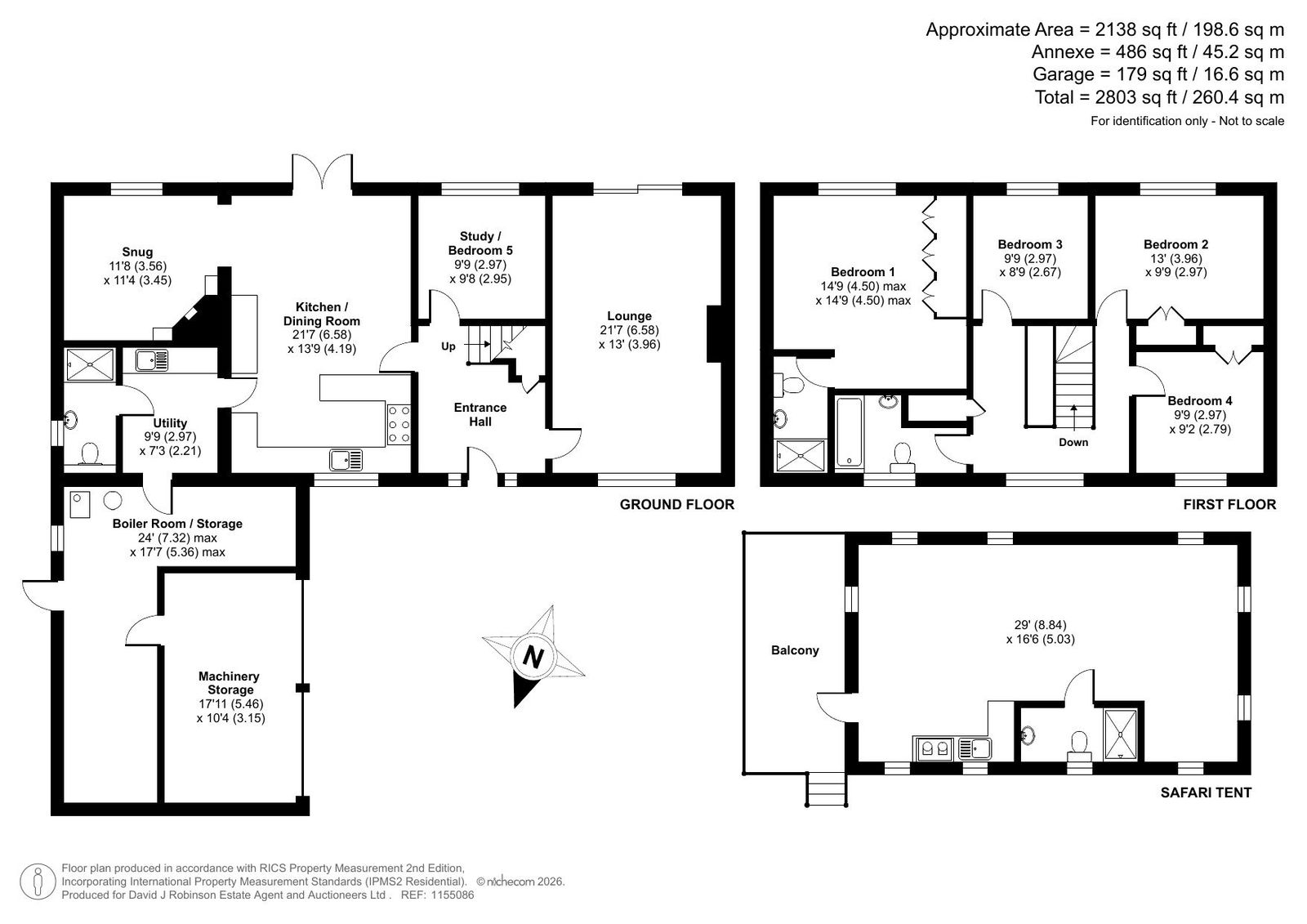 Western Meadows, Under Lane, Launceston floorplan