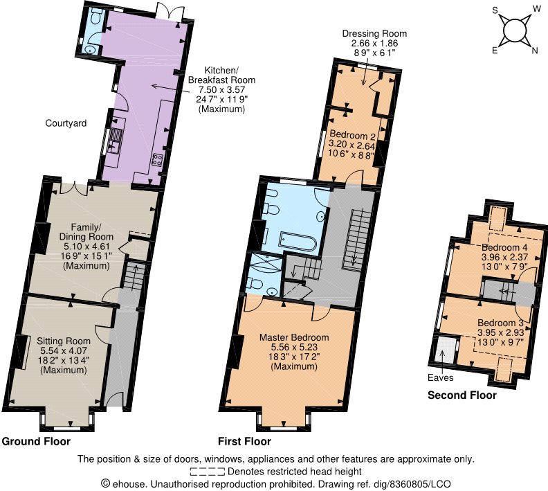 4 Bedrooms Semi-detached house for sale in Vicarage Road, Bagshot, Surrey GU19