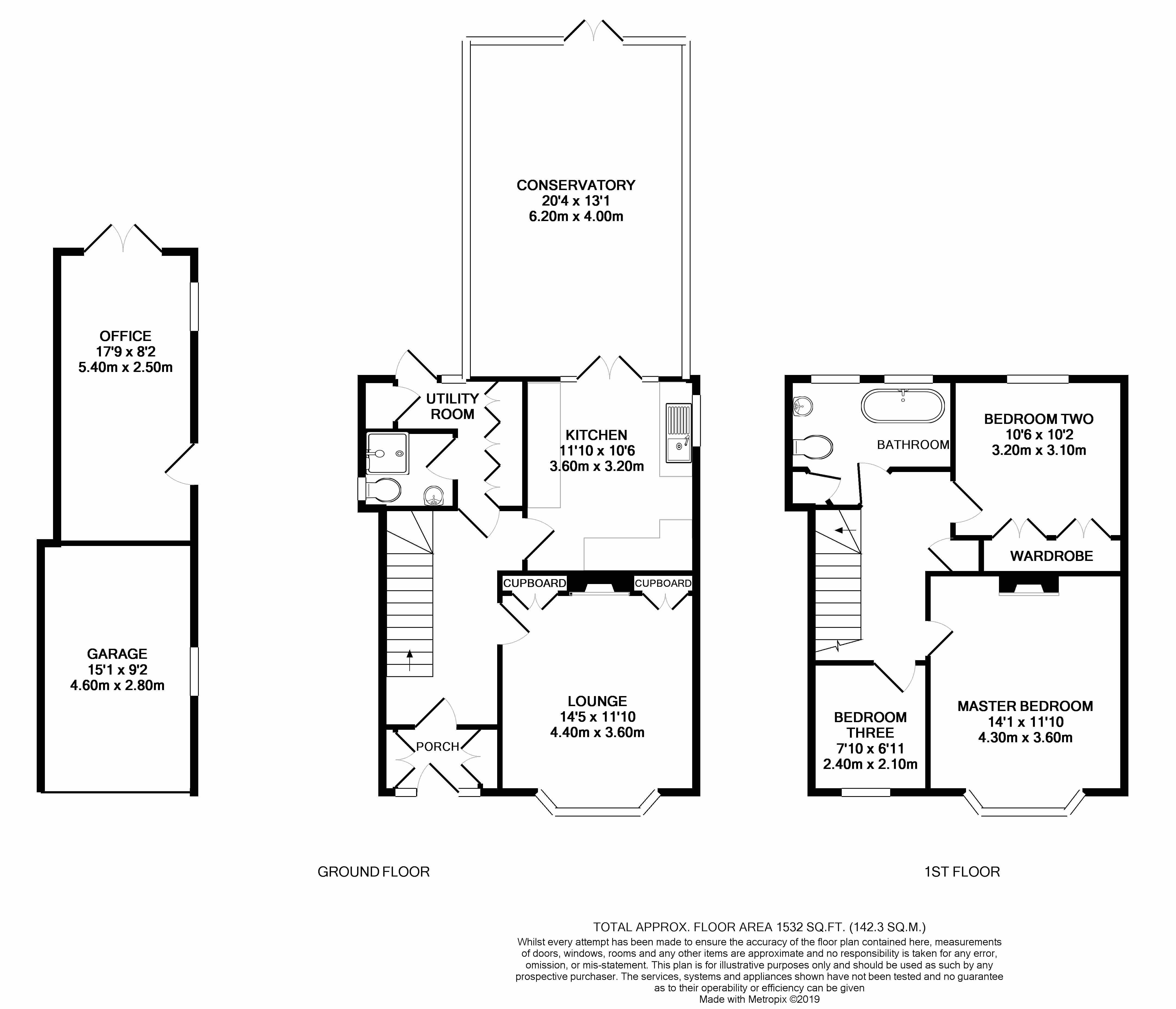 3 Bedrooms Detached house for sale in Poyle Road, Tongham, Farnham GU10