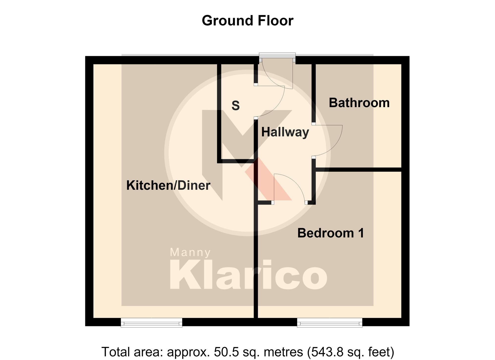 317 Solihull Heights, Birmingham floorplan