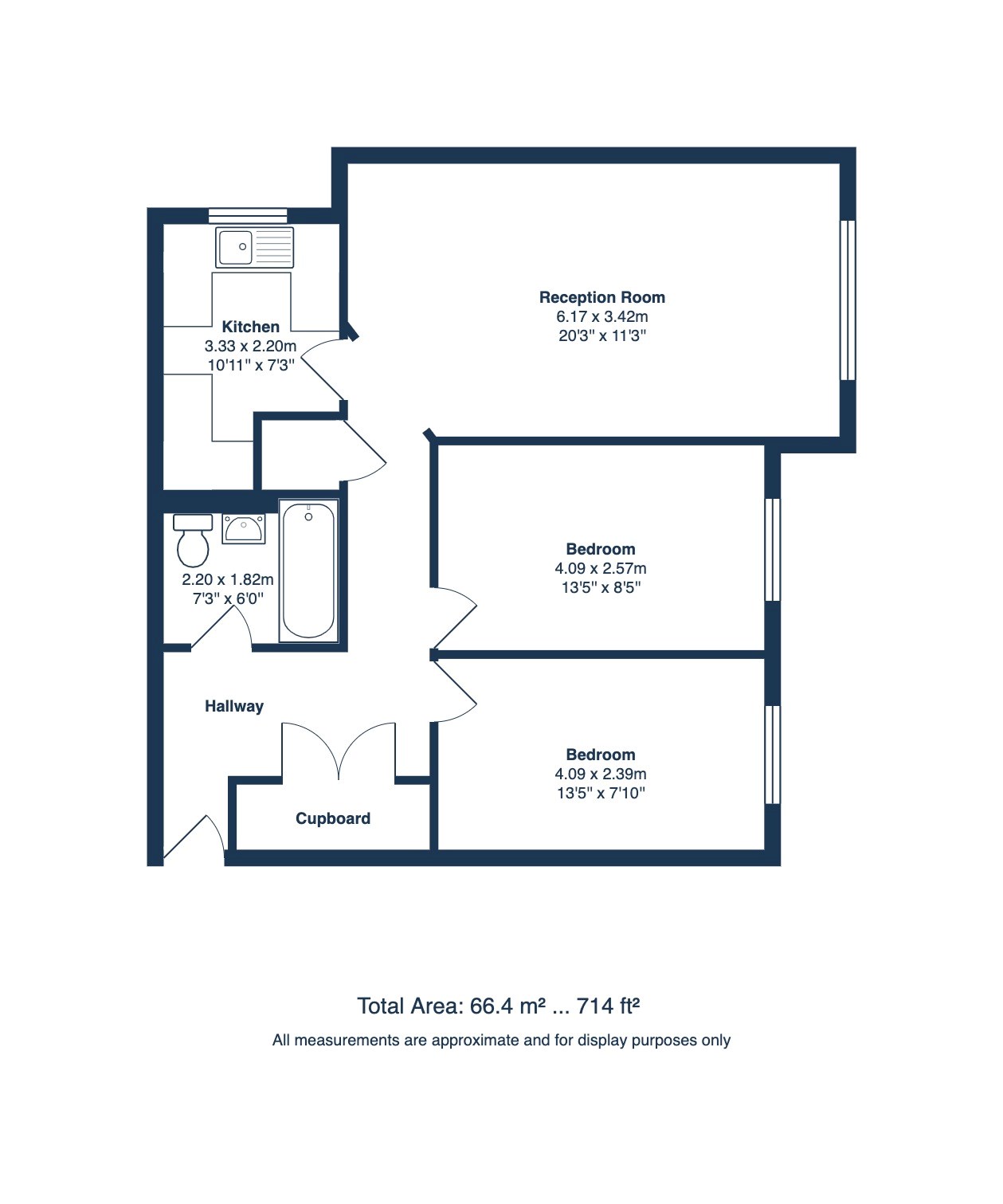Wood Vale, Forest Hill, London SE23, 2 bedroom flat for sale 61253969