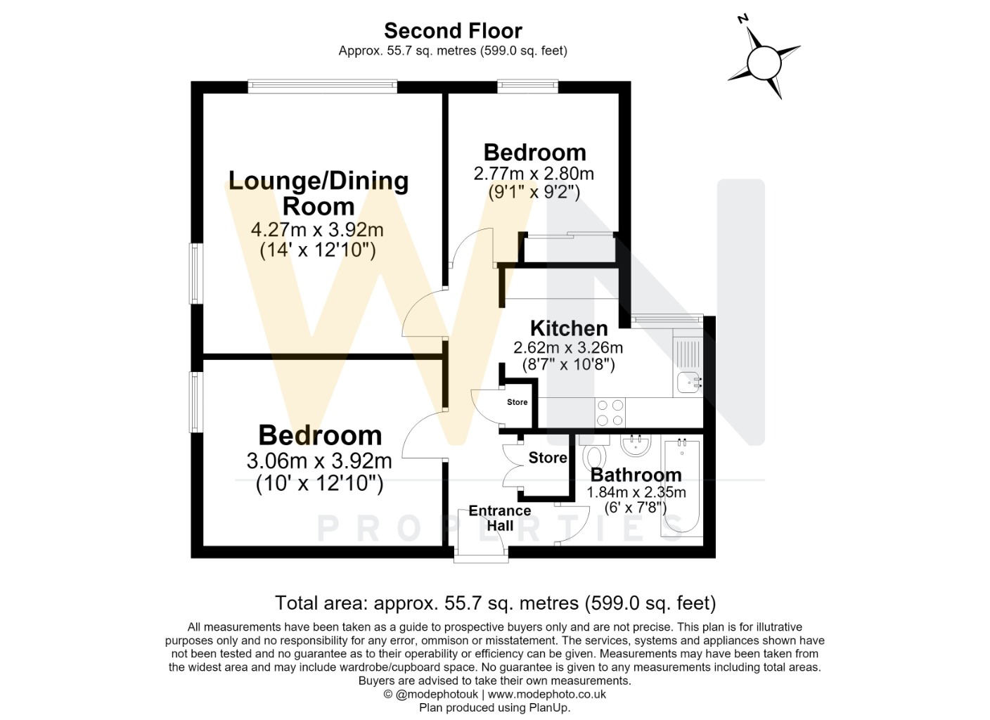 8 Sheldon Court, Rayleigh Road, Brentwood floorplan