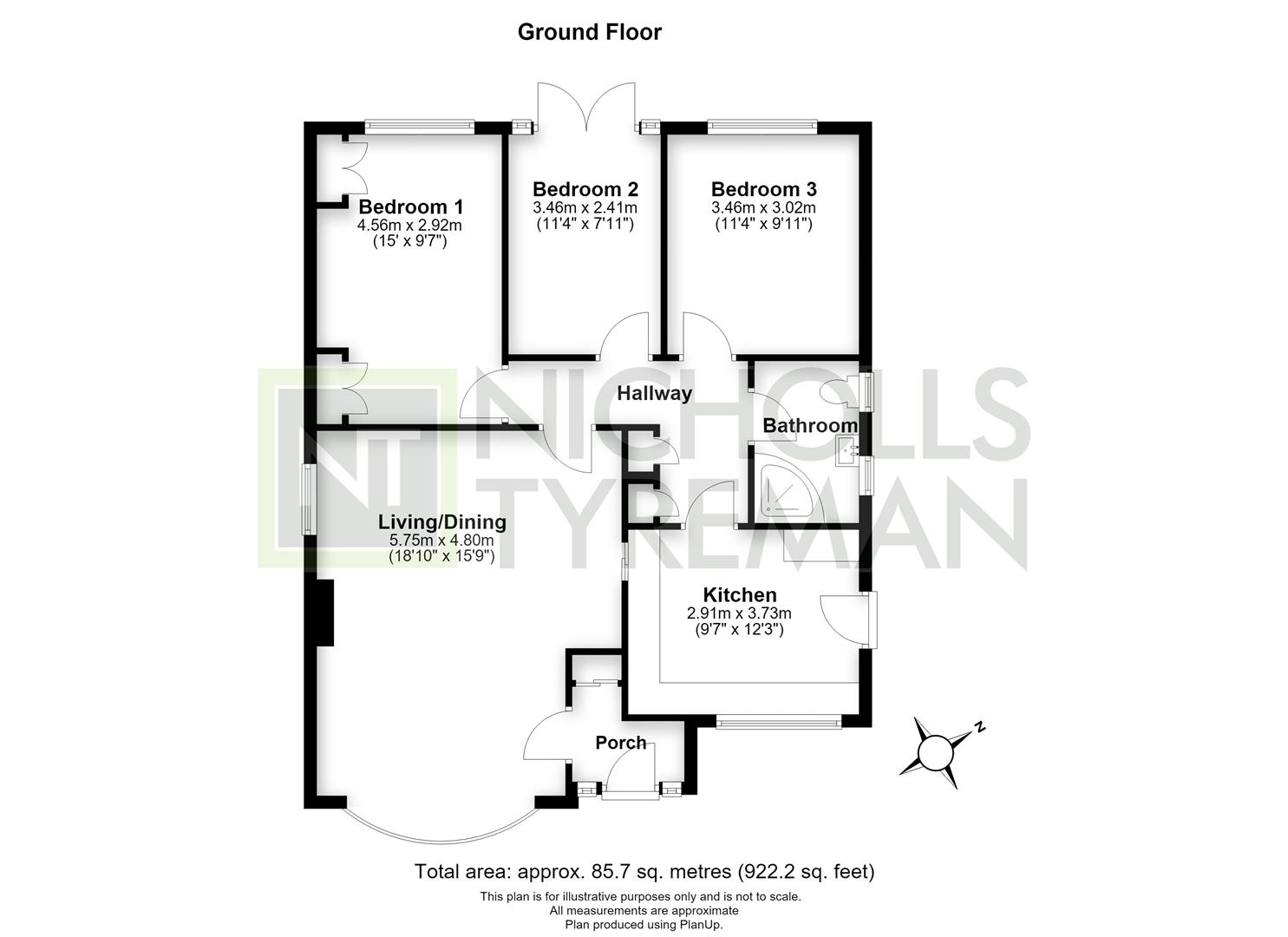4, Rossett Garth, Harrogate floorplan