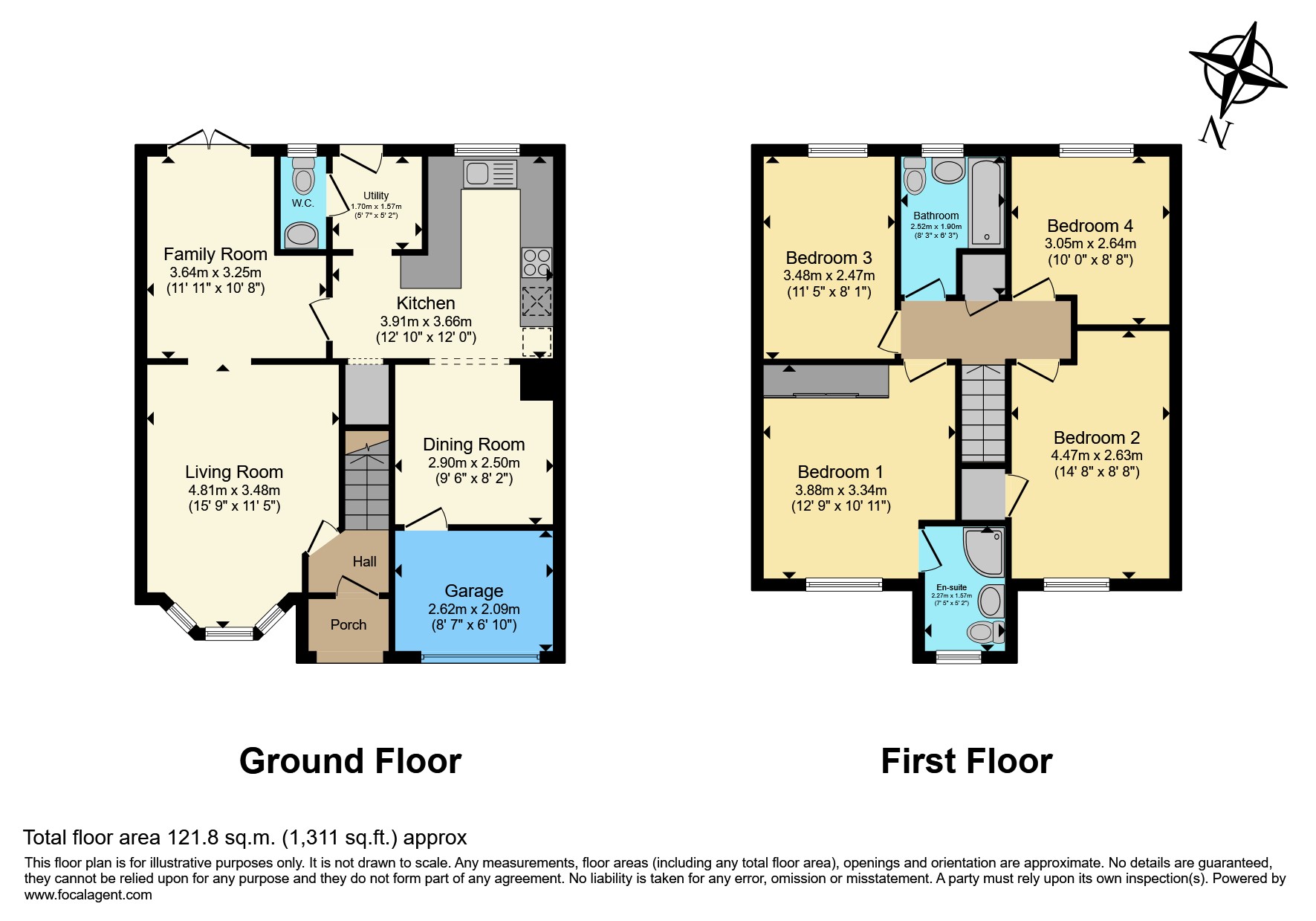 11, Prospect Close, Swinefleet, Goole floorplan