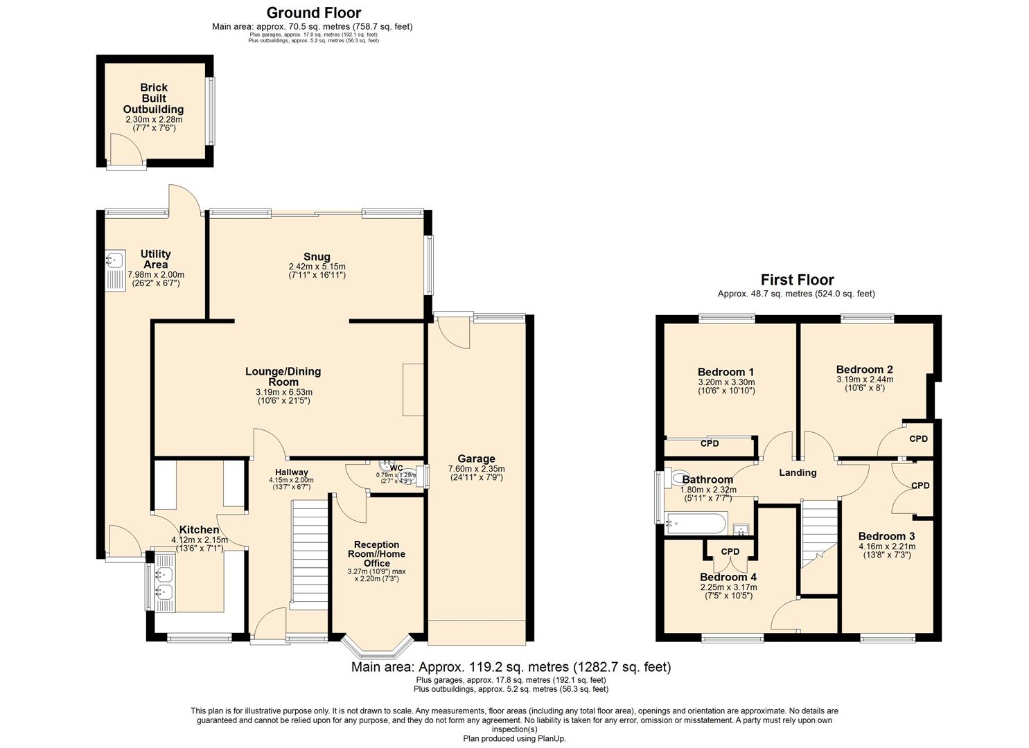 5. Springfield, Green End, Southam floorplan