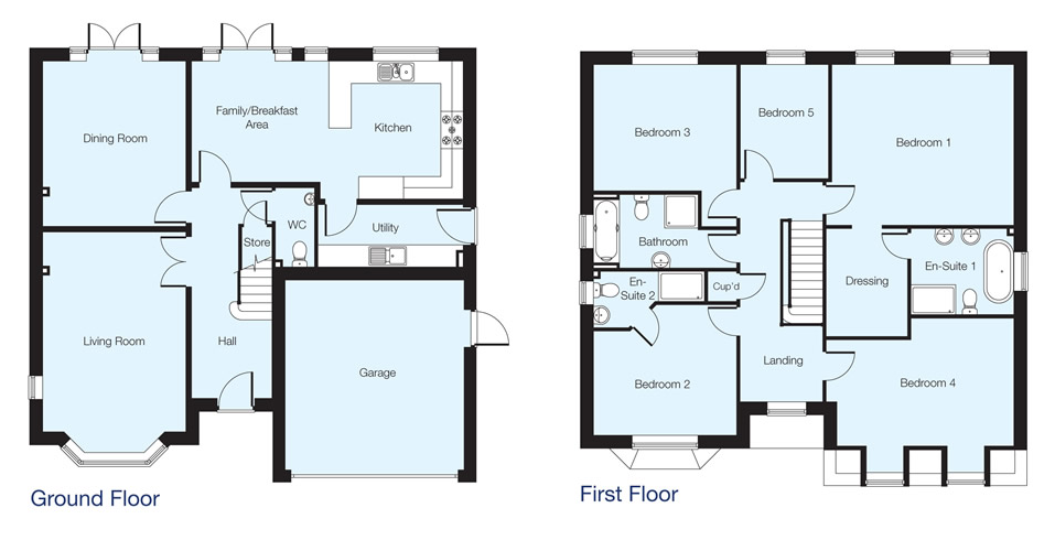 5 Bedrooms Detached house for sale in Kings Street, Yoxall, Staffordshire DE13