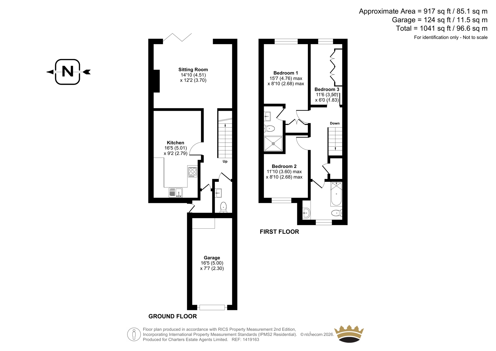 19, Fitzroy Close, Southampton floorplan