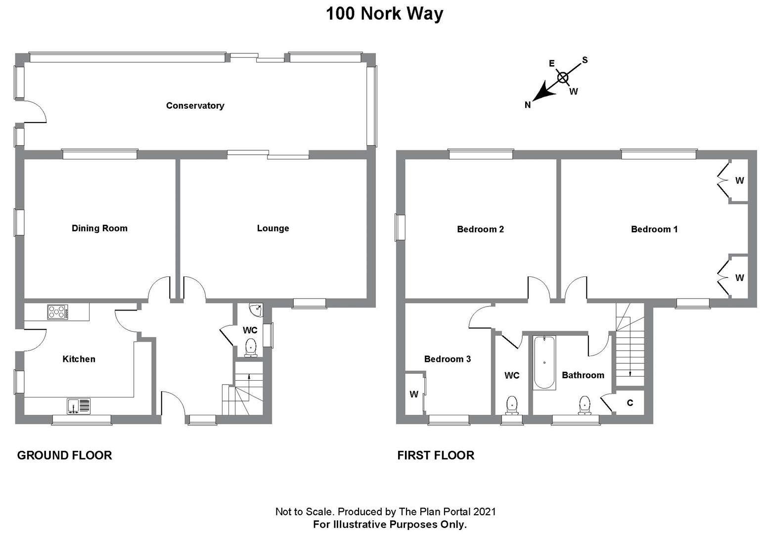 Nork Way, Banstead SM7, 3 bedroom detached house for sale 62832430