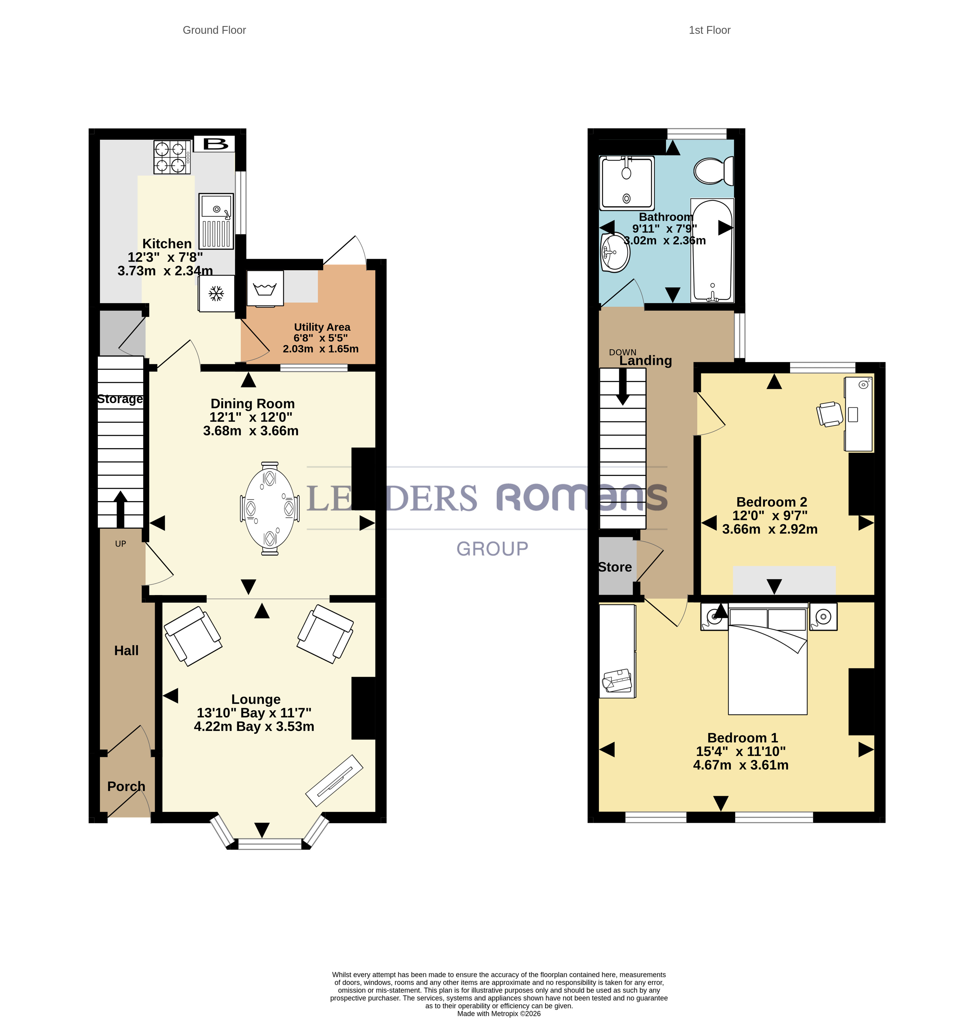 30, Bells Lane, West Midlands floorplan
