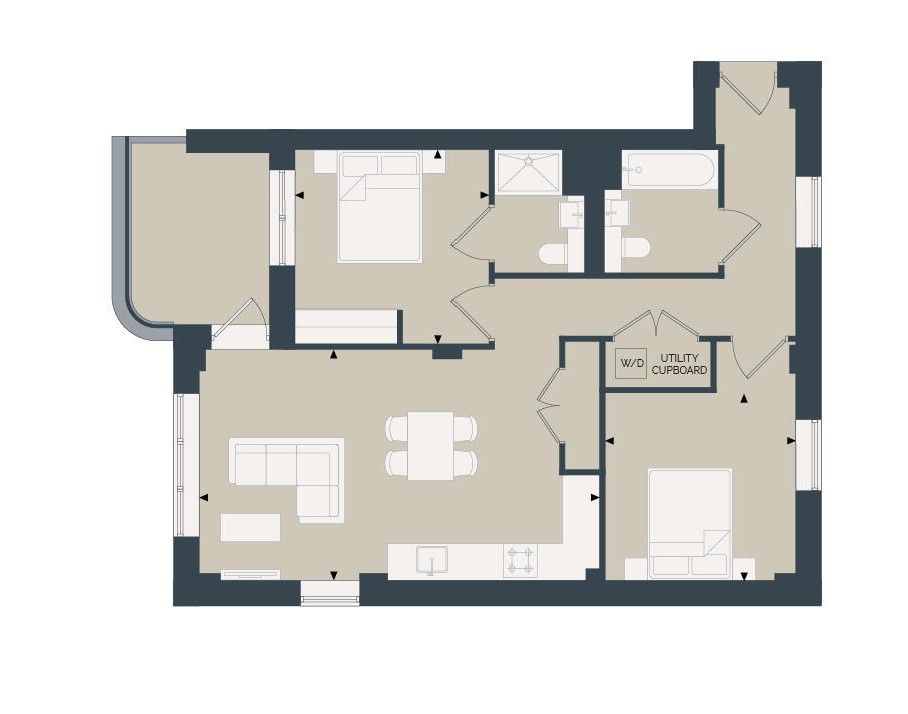 Verdica, Camden, NW1, London floorplan
