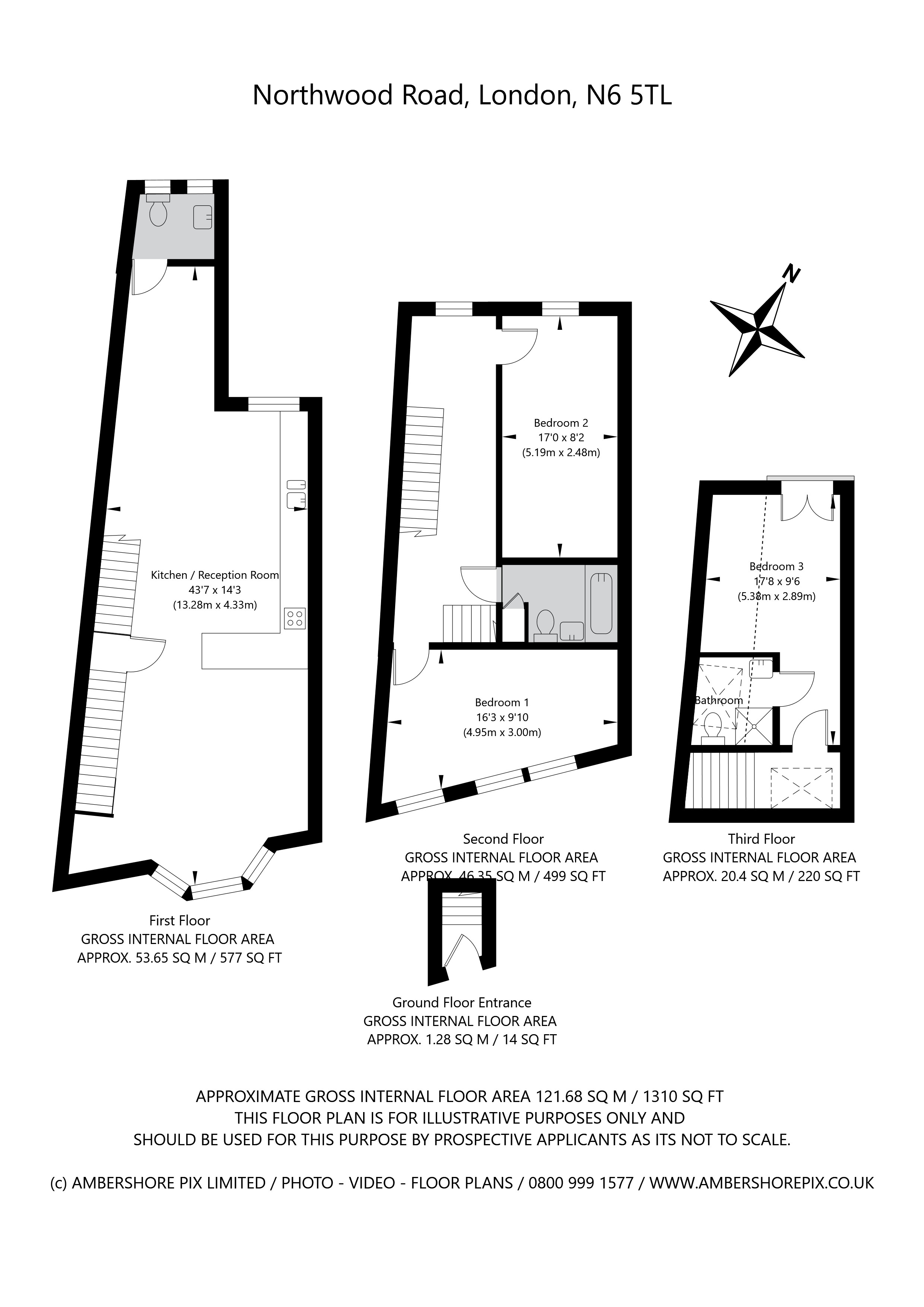 Northwood Road, London floorplan
