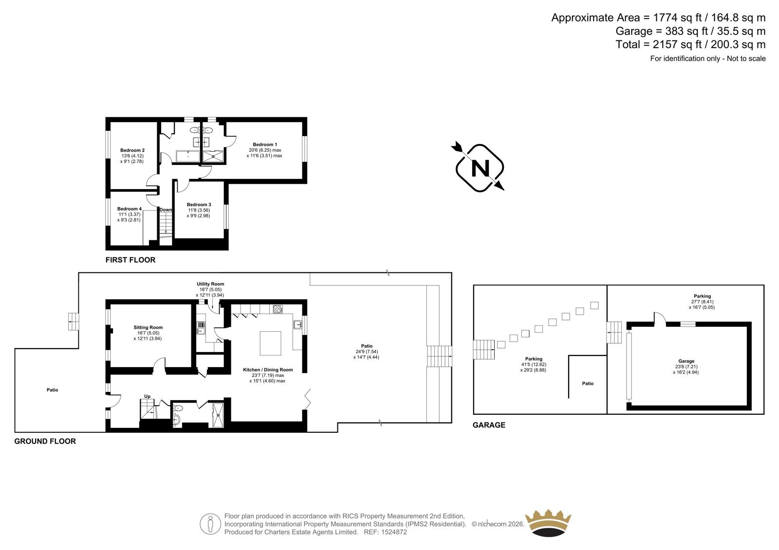 24, Southlea, Cliddesden floorplan