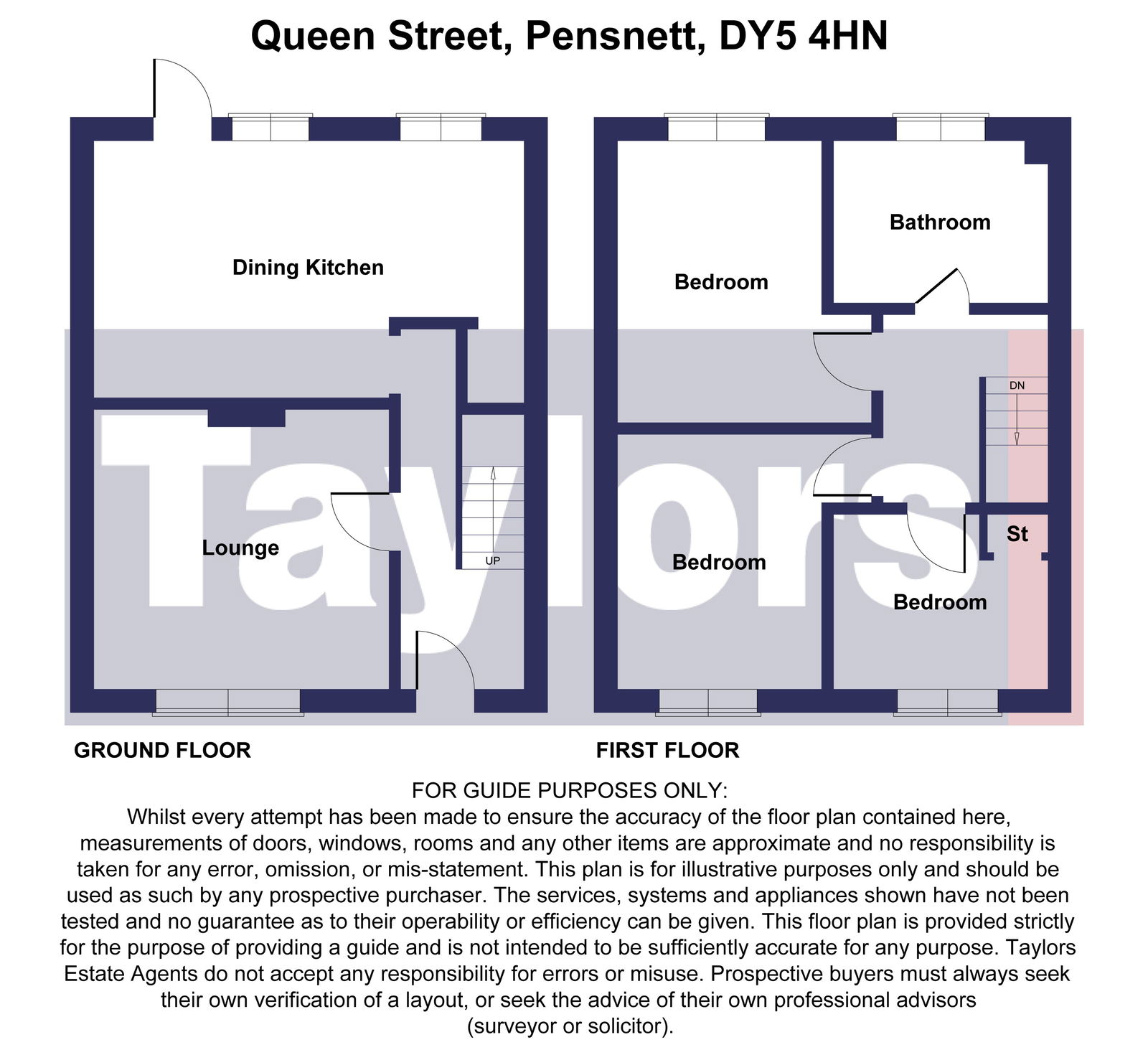 111, Queen Street, Brierley Hill floorplan