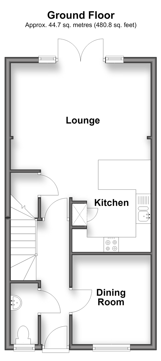 Upton Road, Ryde floorplan
