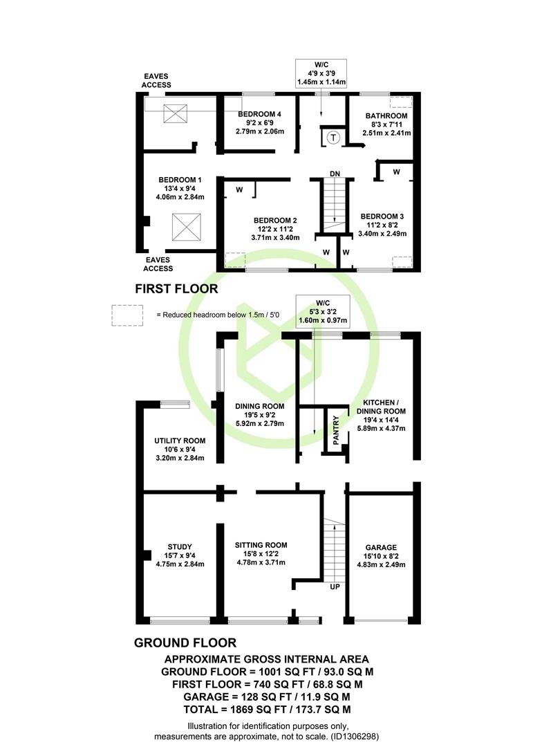 41, School Road, West Wellow floorplan