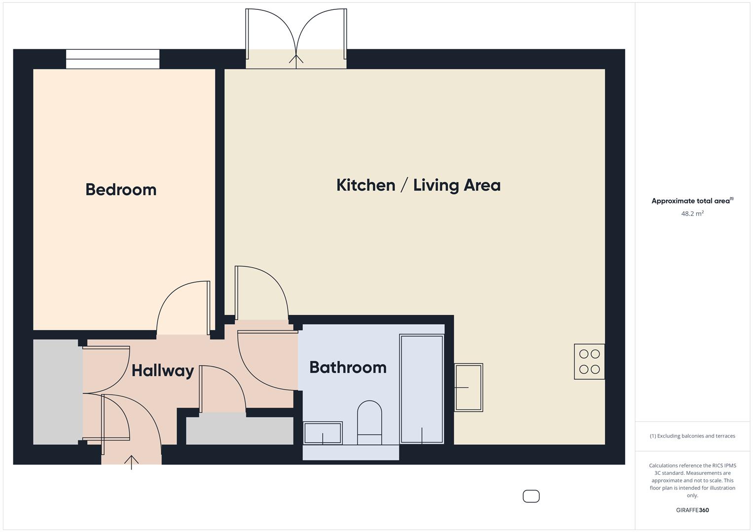 45 Tallow Wharf, Bircherley Green, Hertford floorplan