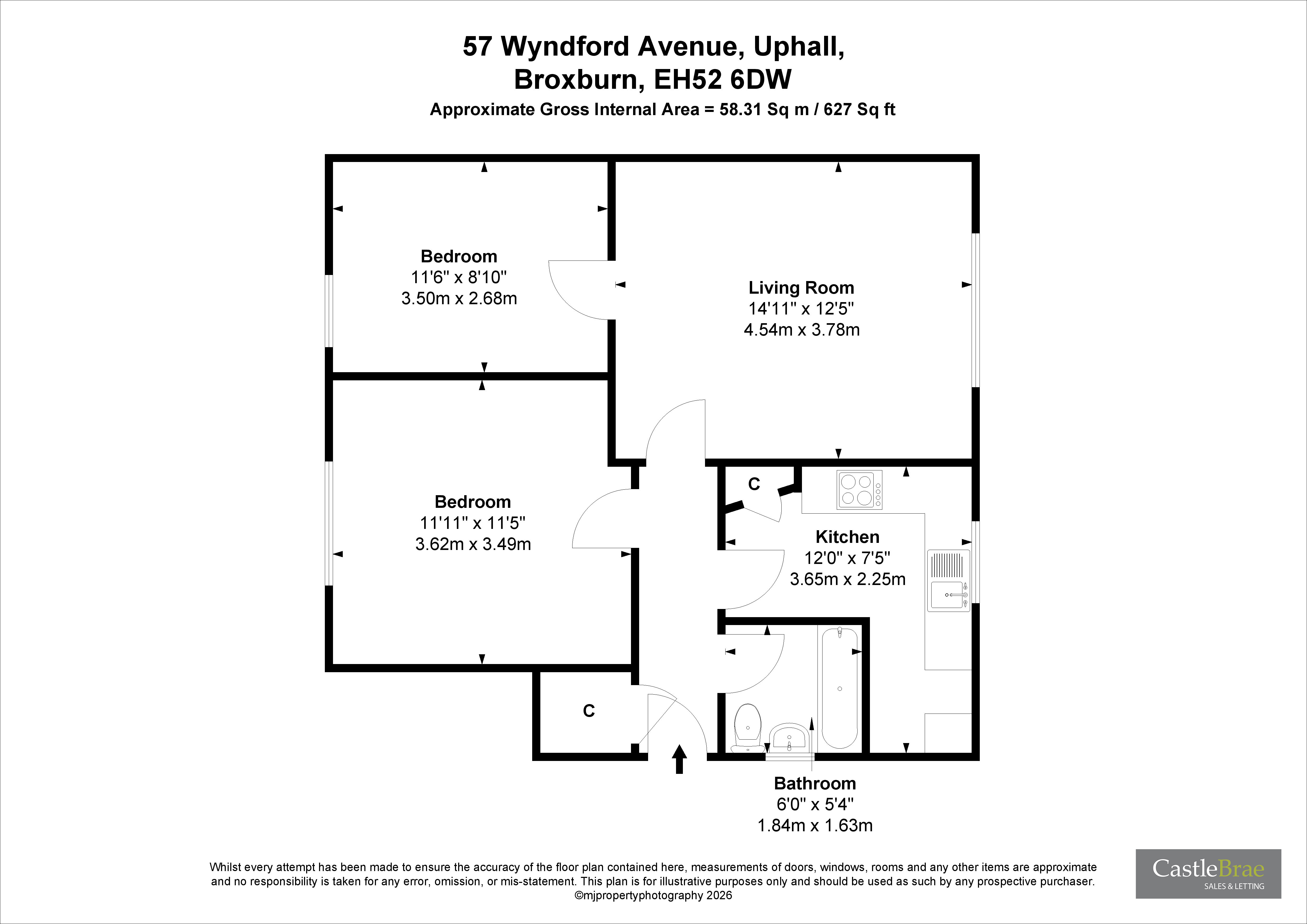 57, Wyndford Avenue, West Lothian floorplan