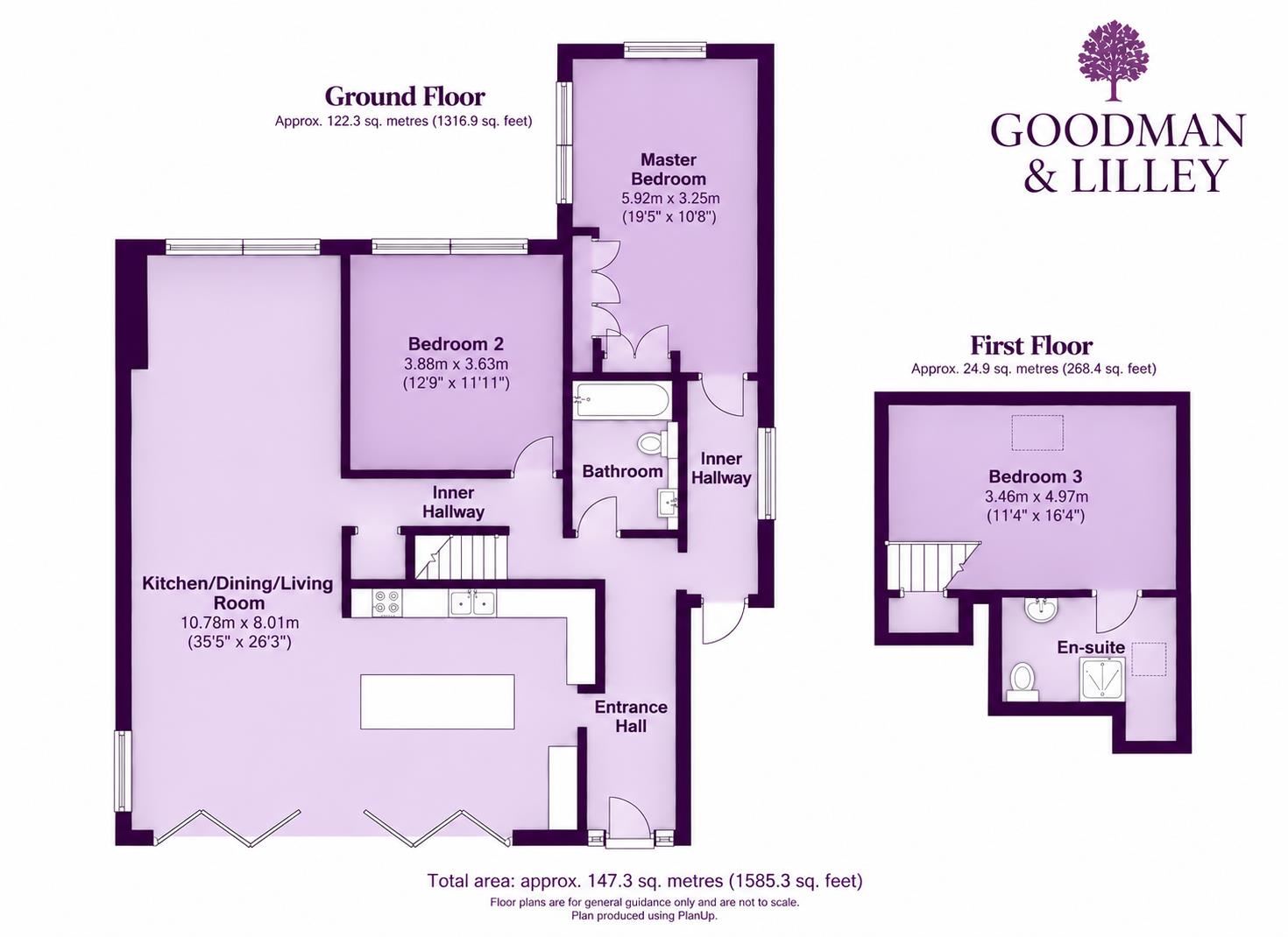 Nore Road, Portishead floorplan