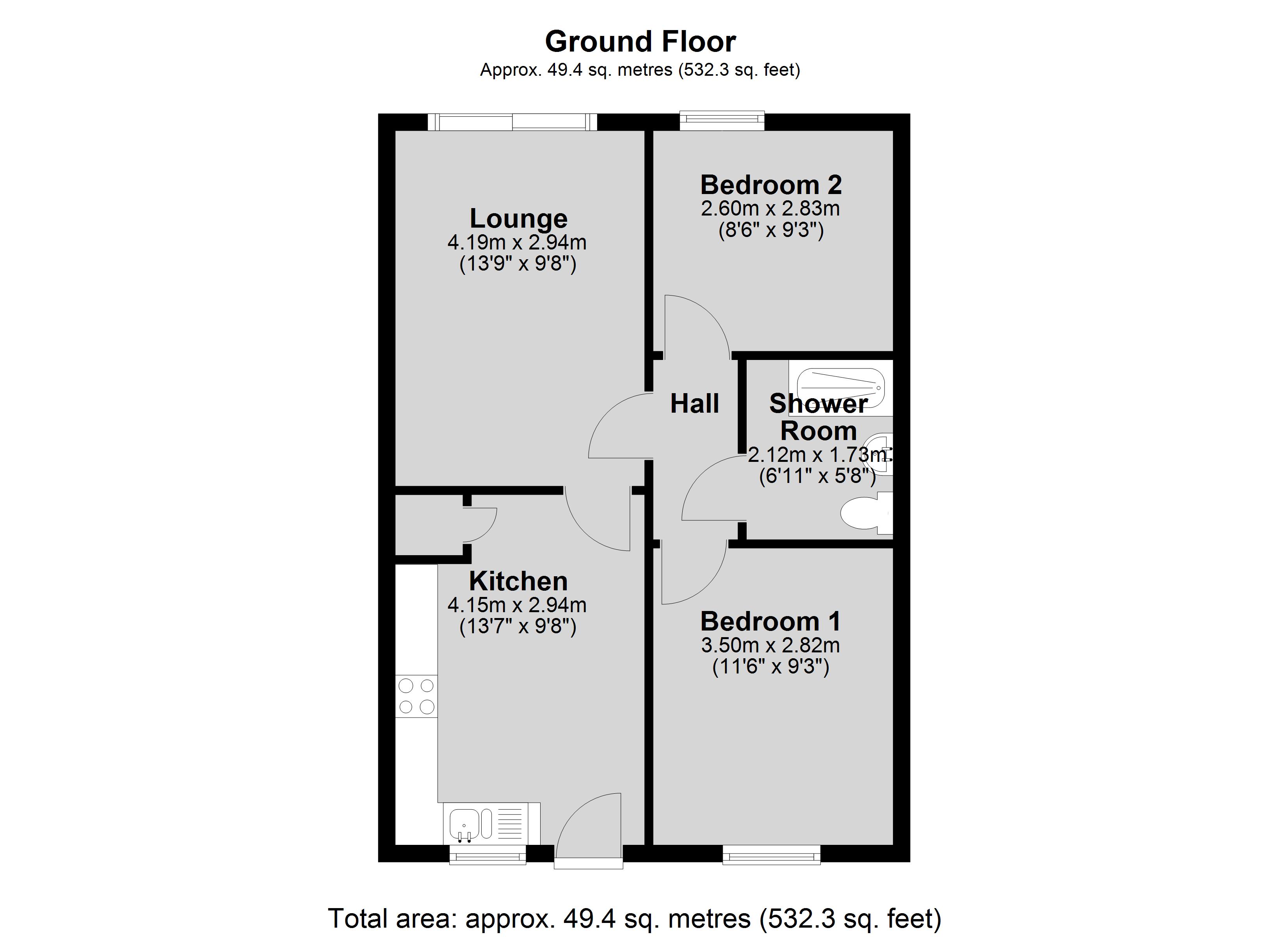 7, Townsend Way, Lincoln floorplan