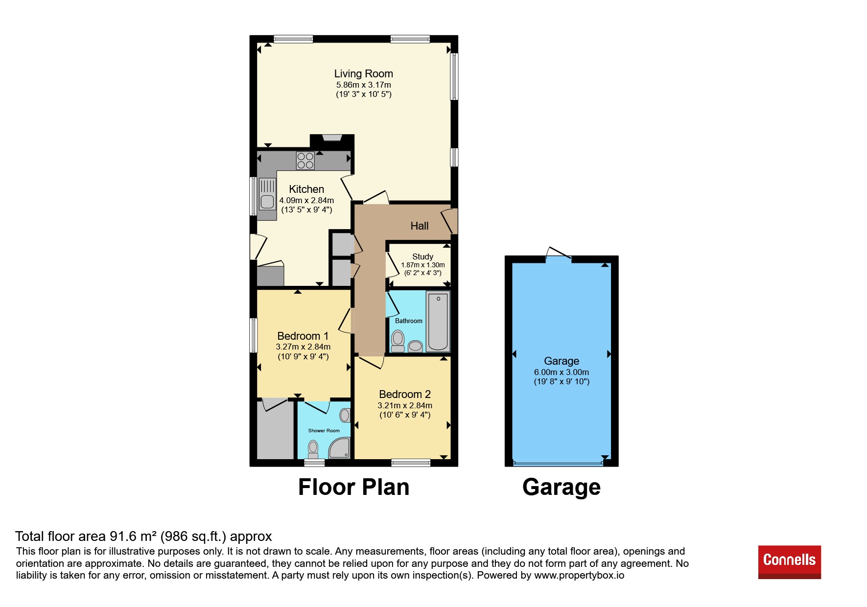 12, East Drive, Swindon floorplan