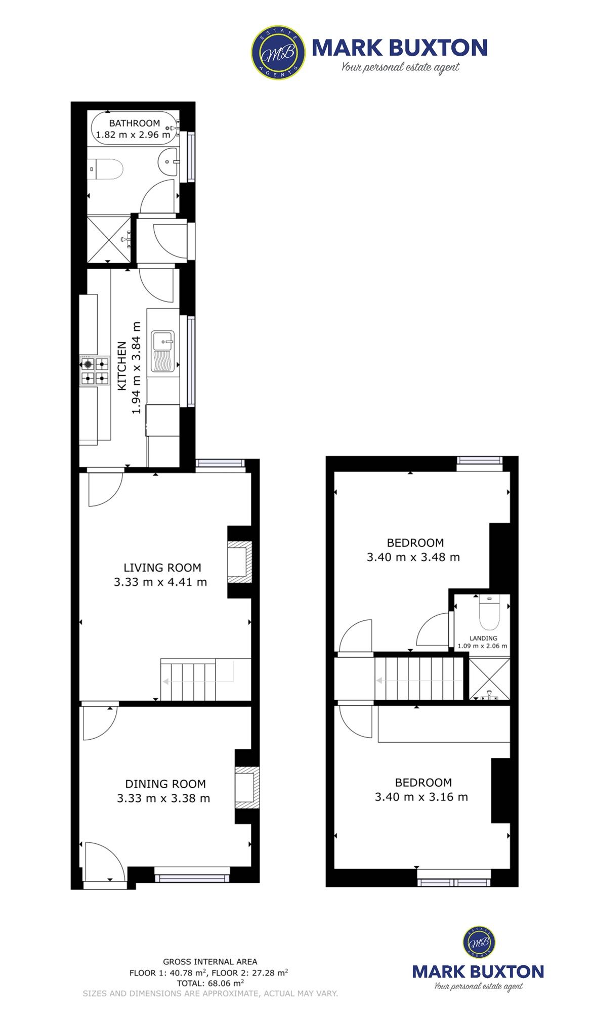 23 Garnett Road East, Newcastle floorplan