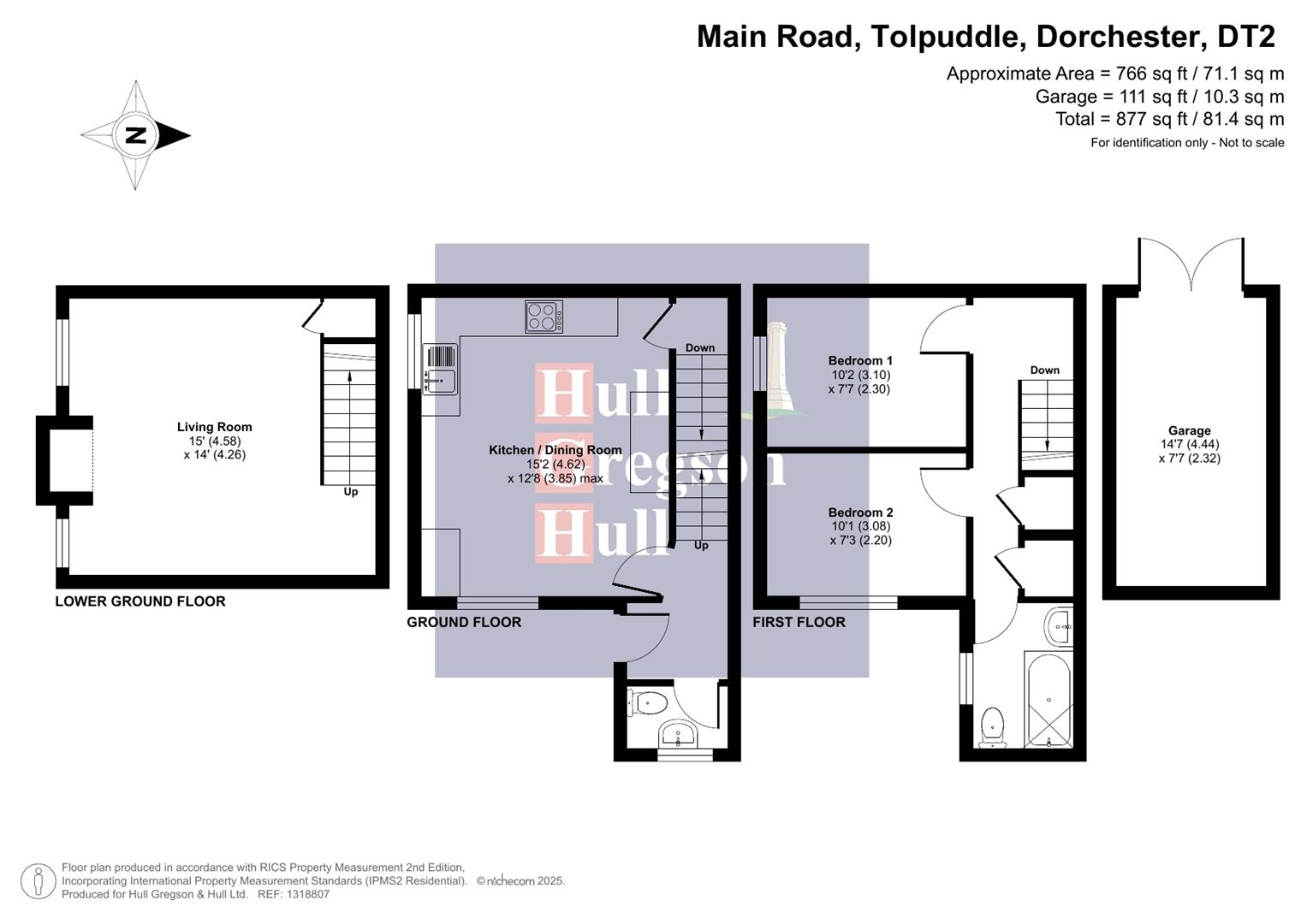 52a, Main Road, Dorchester floorplan