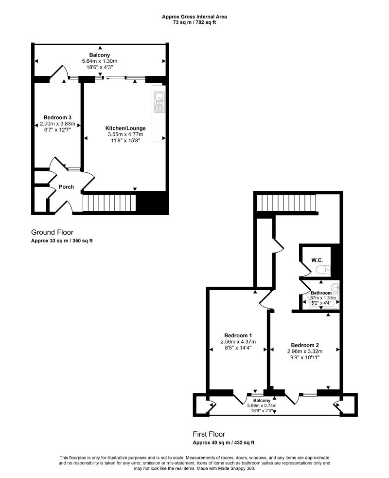 Sleaford House, Fern Street, London floorplan