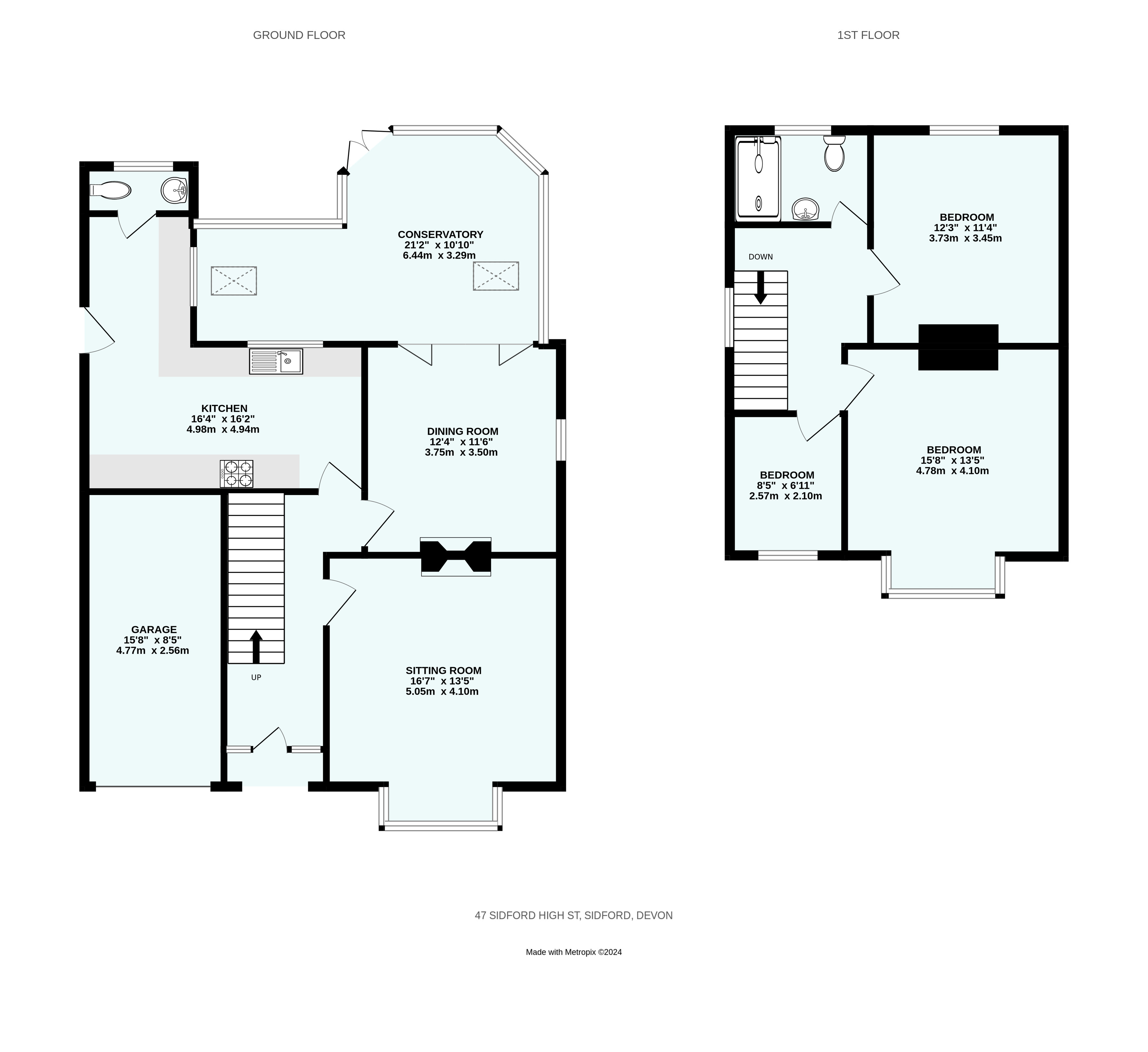 47, Sidford High Street, Sidmouth floorplan