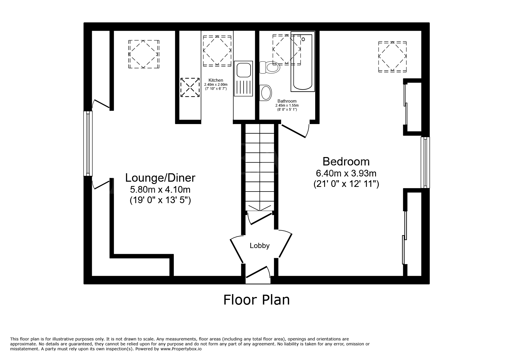 Flat 5, 12, Salisbury Road, East Sussex floorplan