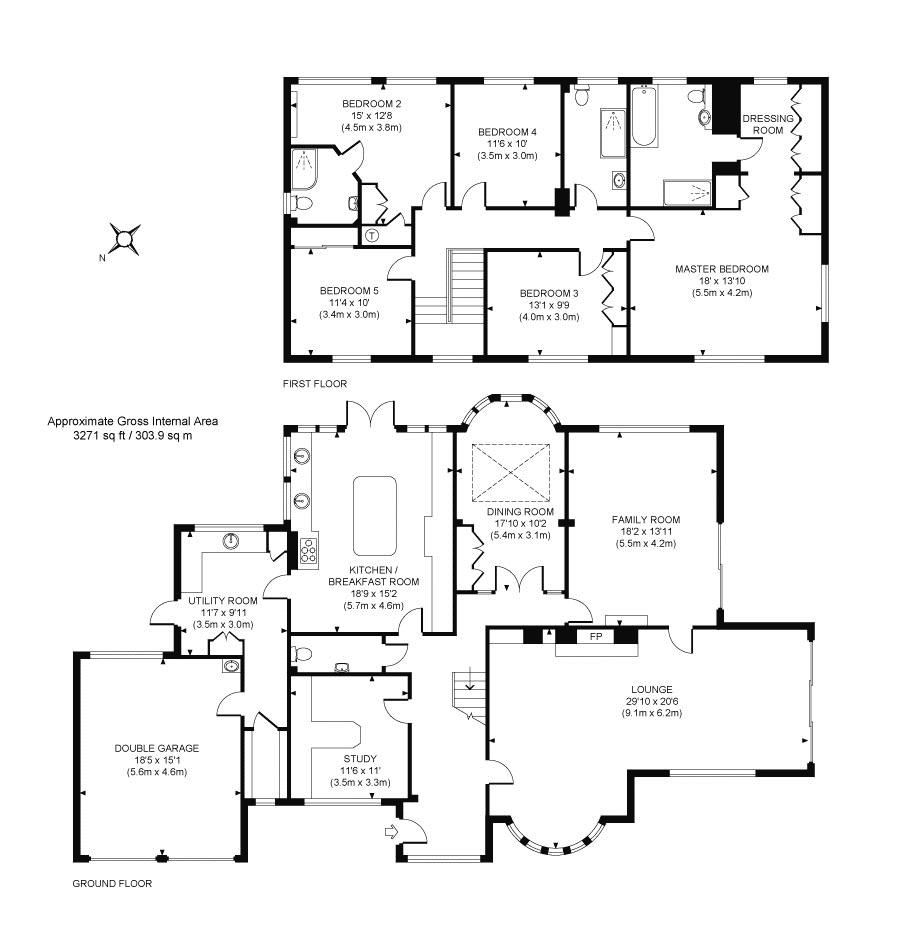 5 Bedrooms Detached house for sale in Atwood, Bookham, Leatherhead KT23