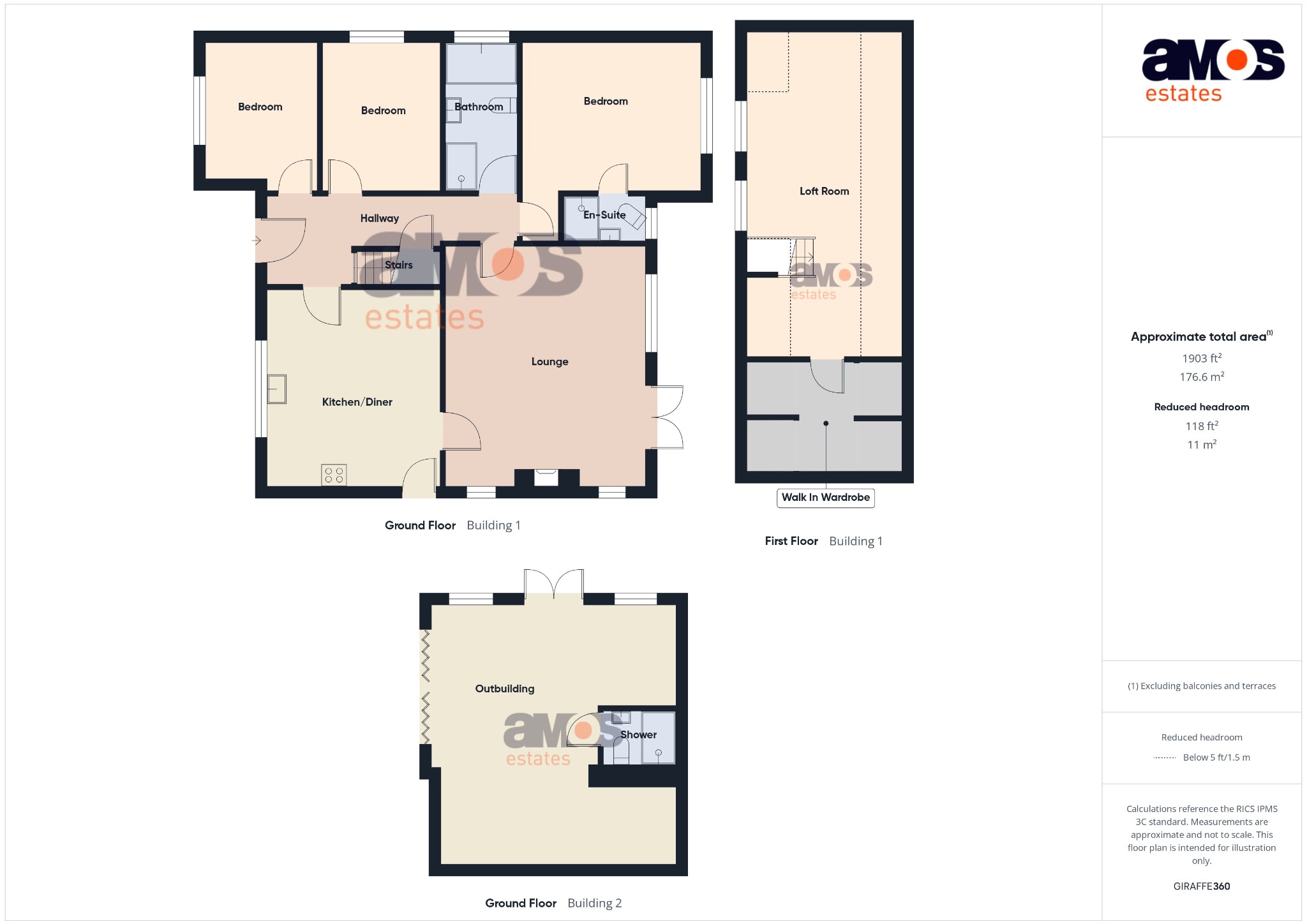Poundfield, Great Burches Road, Essex floorplan