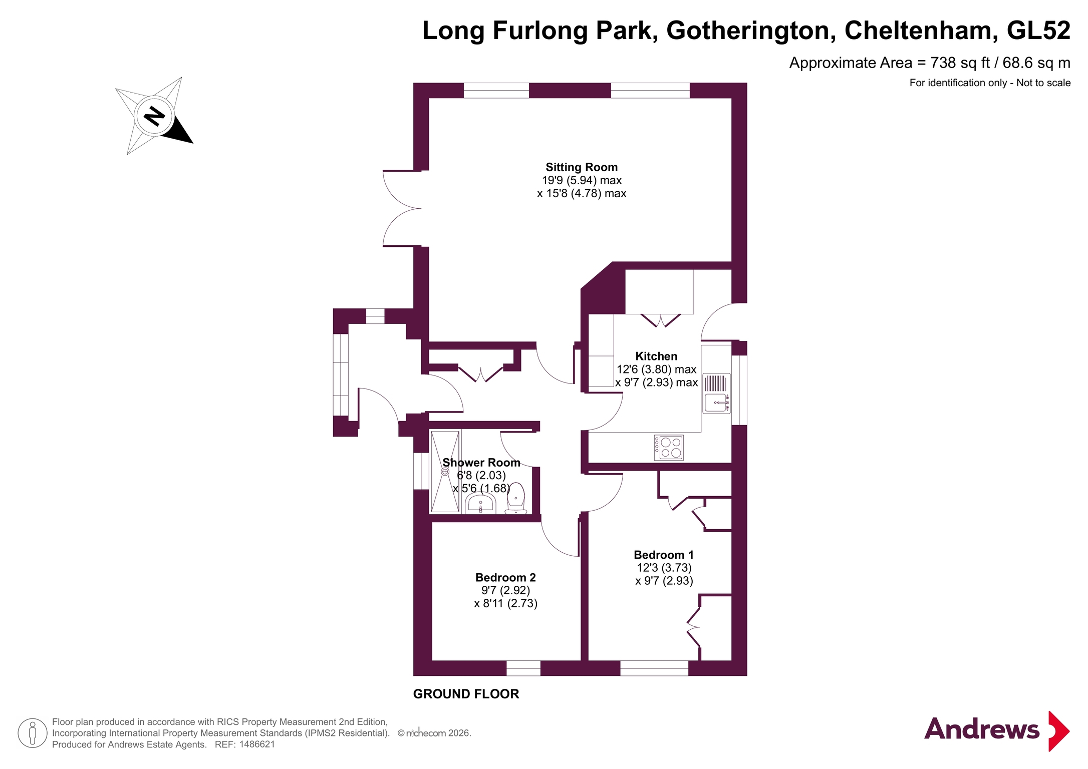 12, Long Furlong Park, Cheltenham floorplan