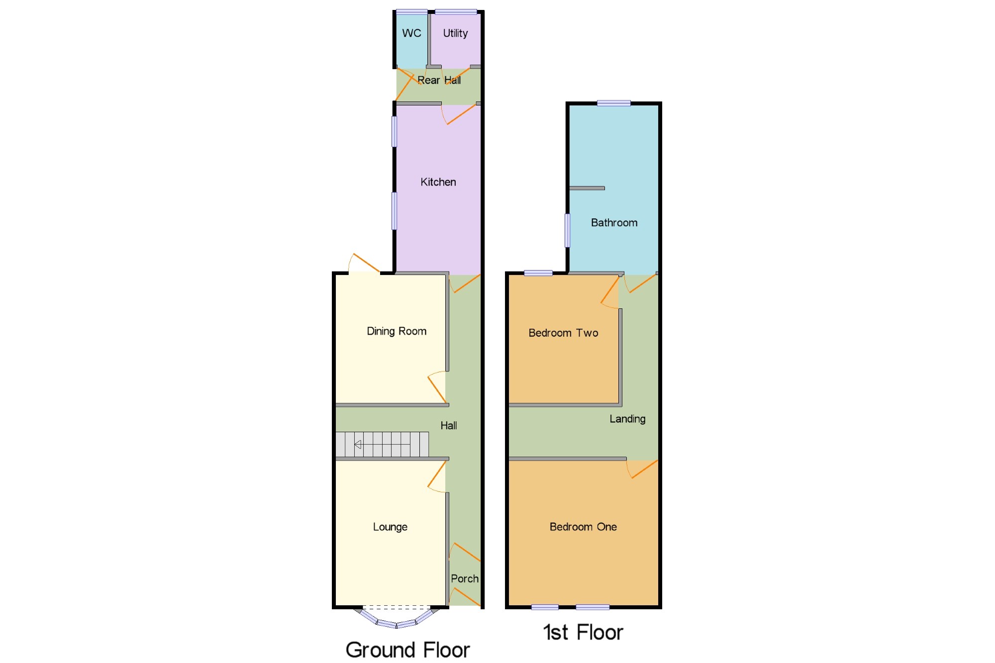 2 Bedrooms Semi-detached house for sale in Vernon Park Road, St. Johns, Worcester, Worcestershire WR2