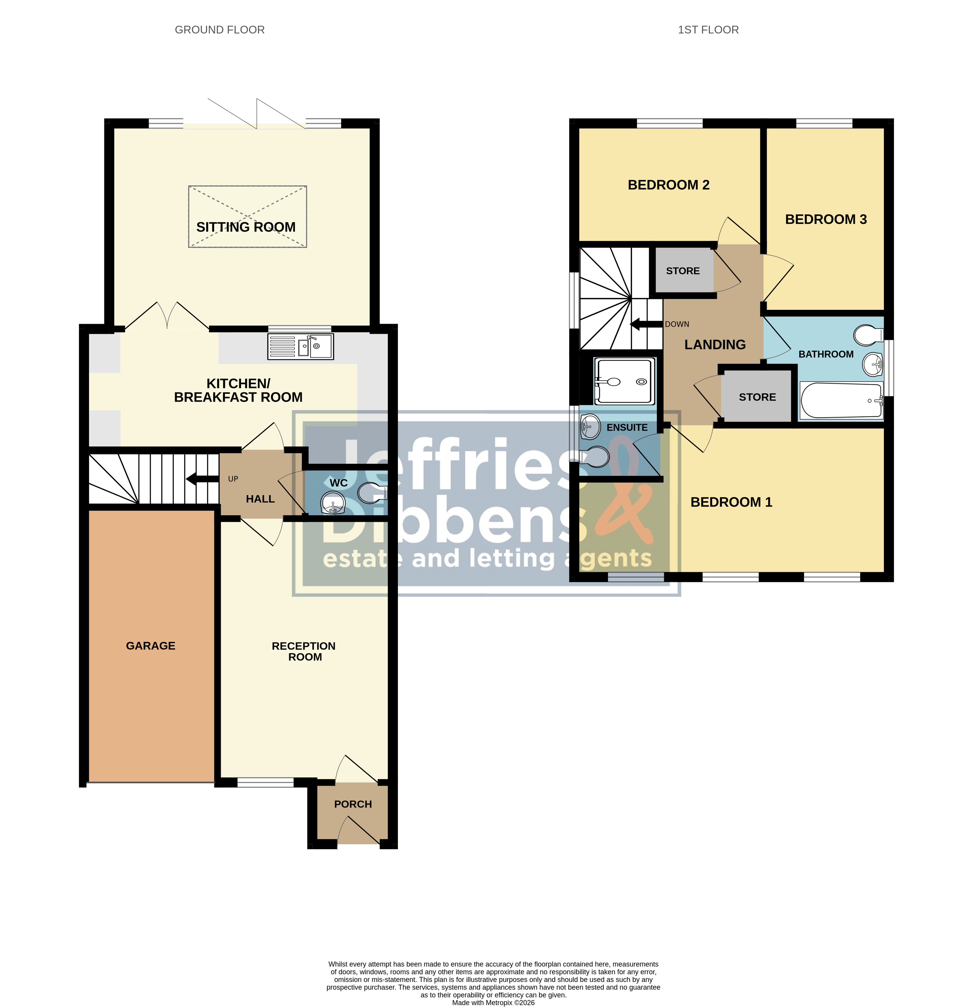 36, The Poplars, Fareham floorplan