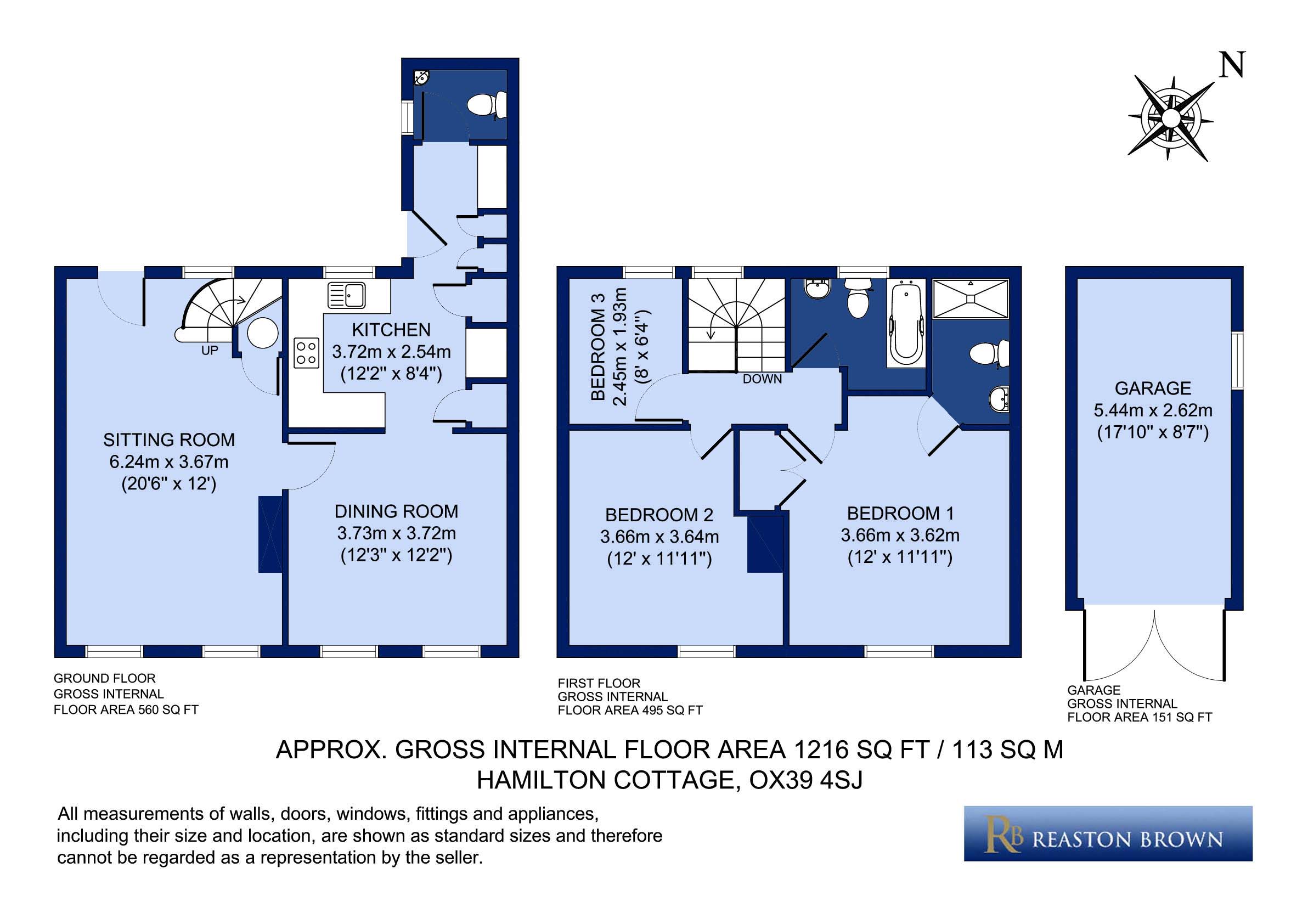 3 Bedrooms Detached house for sale in High St, Kingston Blount, Oxfordshire OX39