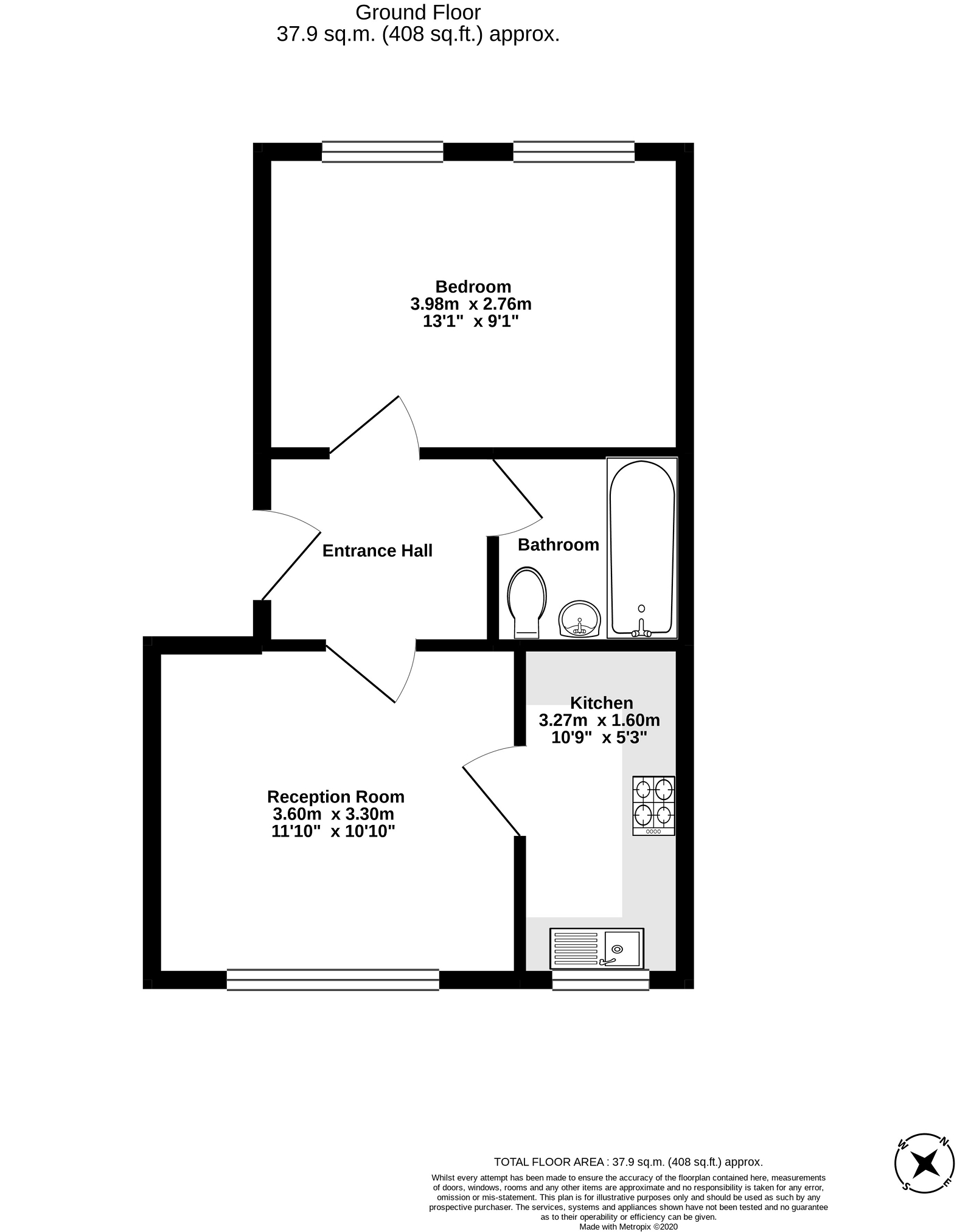 Sopwith Avenue, Chessington floorplan