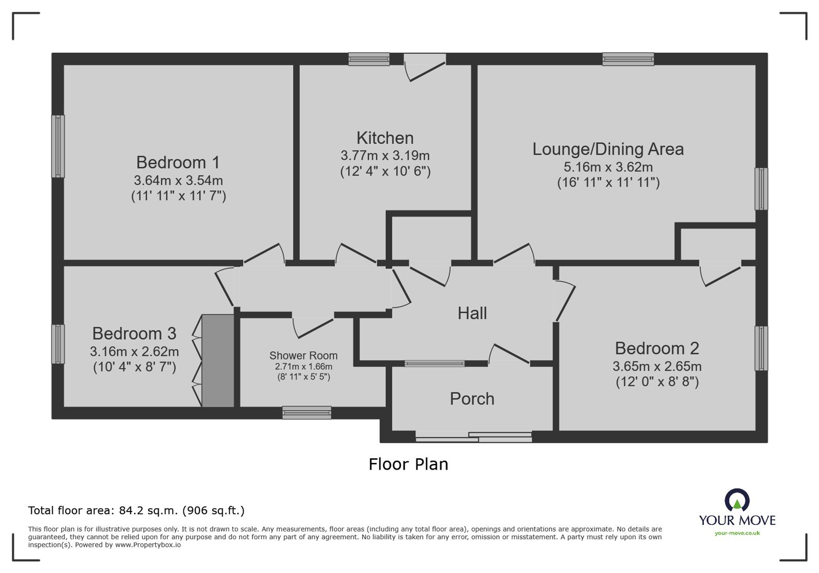 10, The Paddock, Brough floorplan
