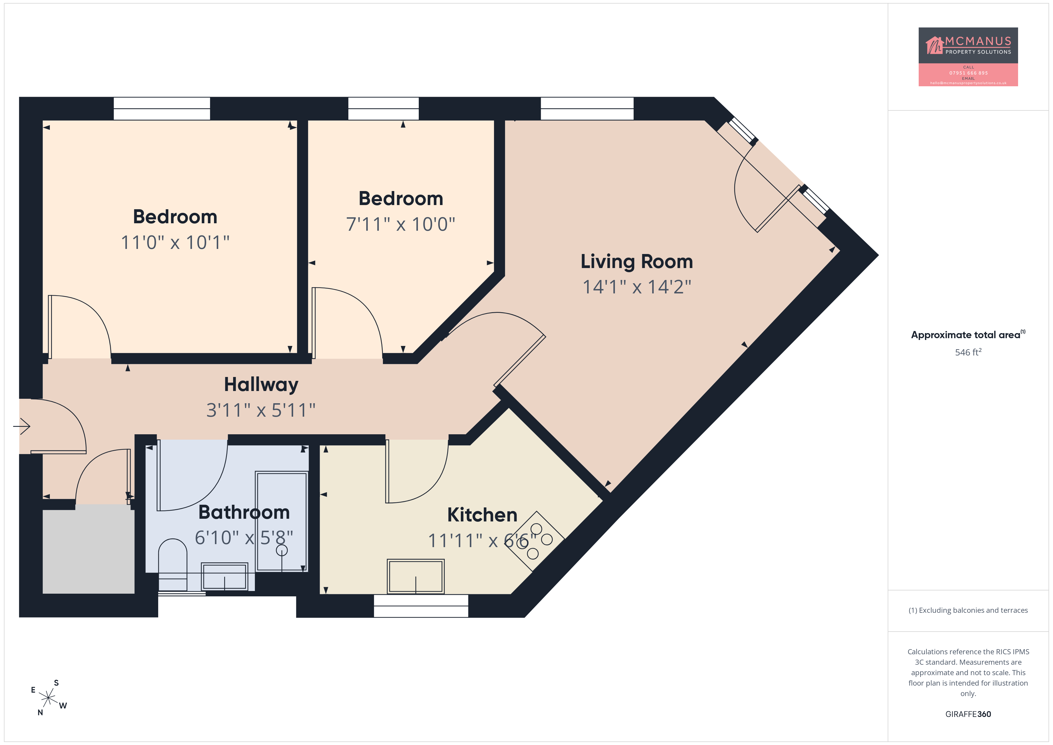 Sharp Court, Stevenage floorplan