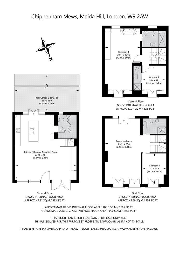 38, Chippenham Mews, London floorplan