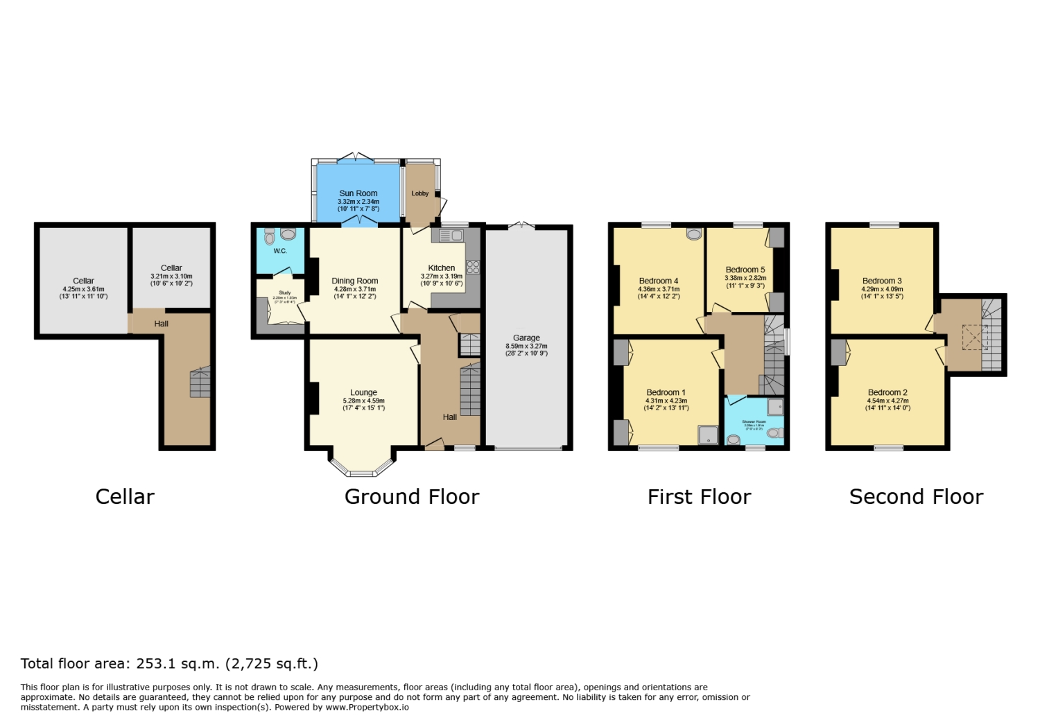 23, Devonshire Road, Sheffield floorplan