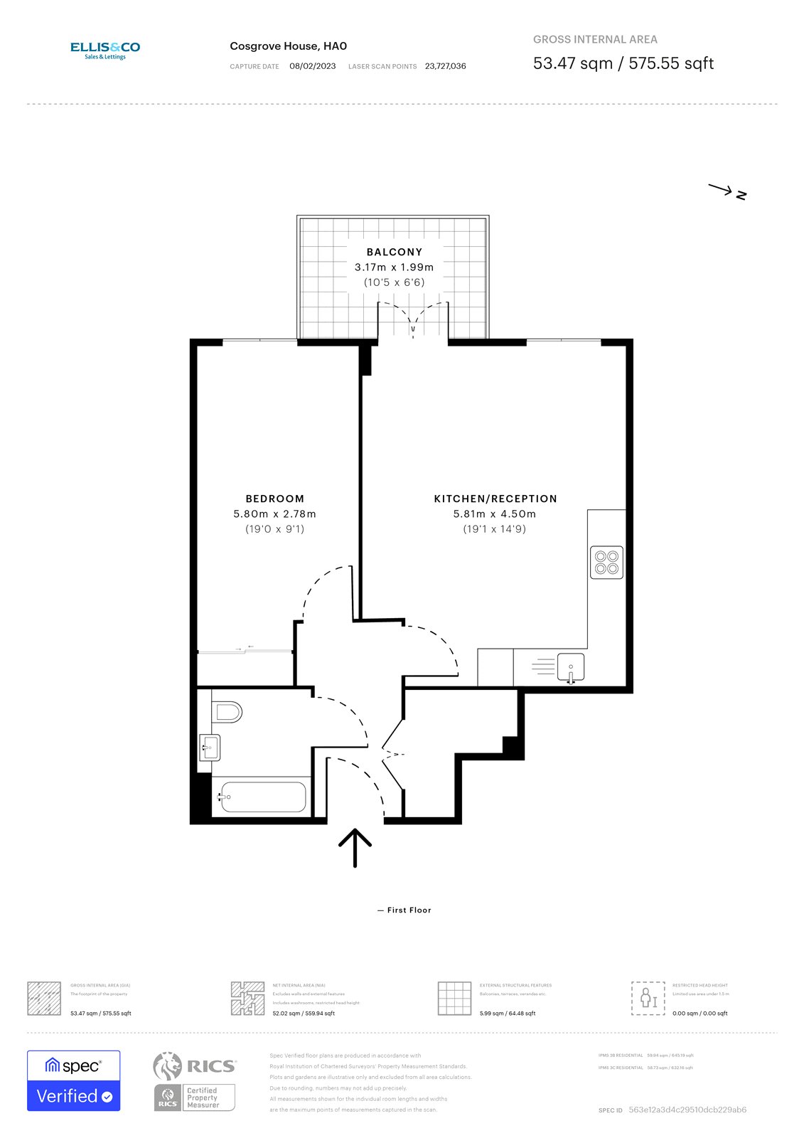 Hatton Road, Wembley, HA0 floorplan