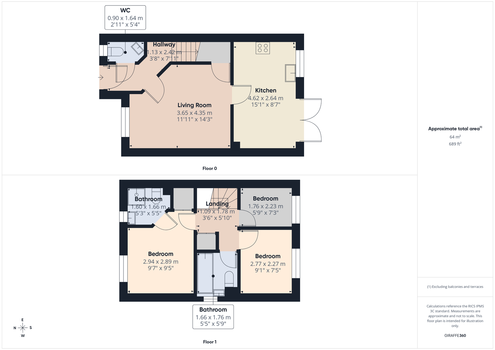 31, Blackthorn Gardens, Clipstone floorplan