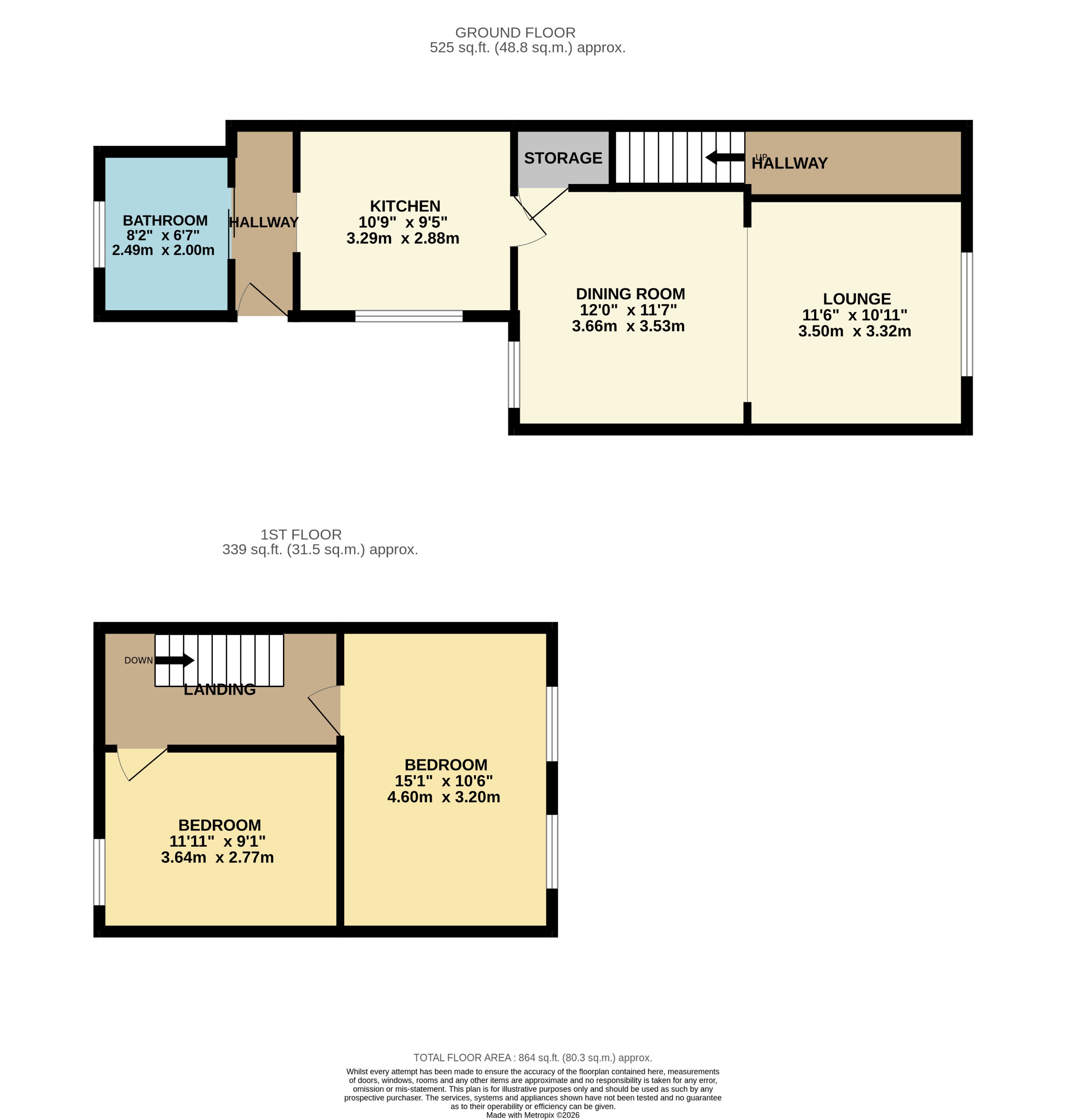 14, Gwennyth Street, Cardiff floorplan