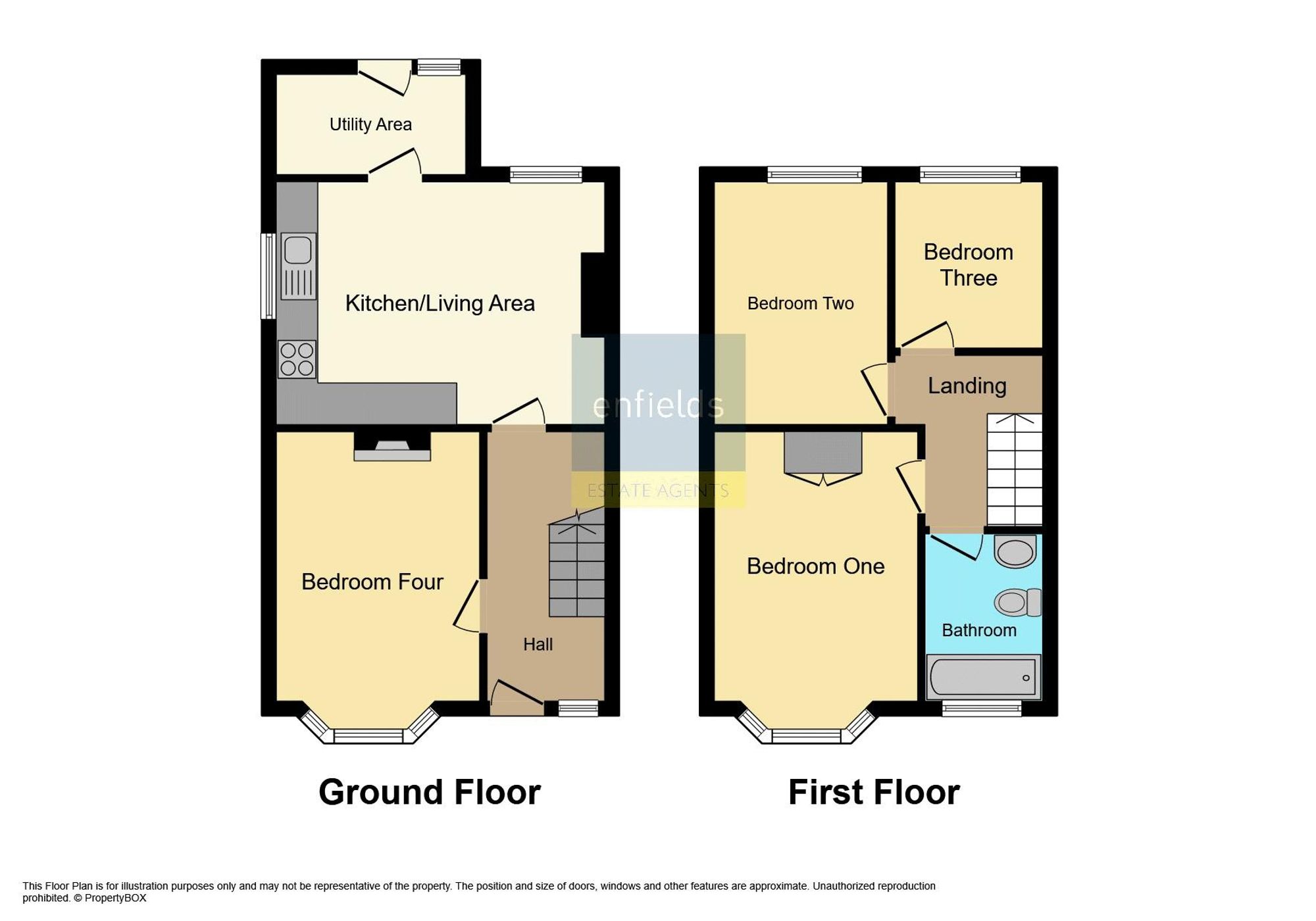 87 Pine Road, Bournemouth floorplan