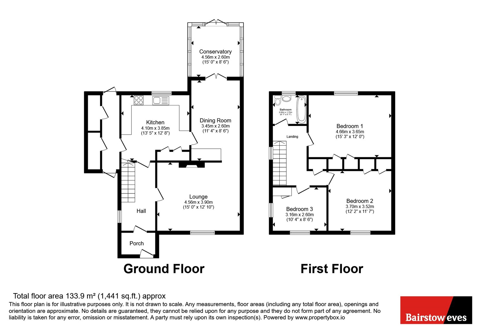 15, Danes Way, Brentwood floorplan