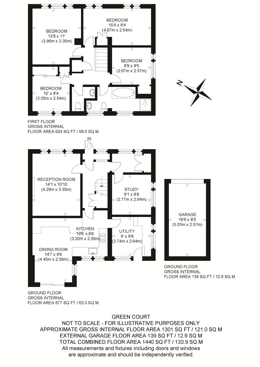 6, Green Court, Bridge floorplan