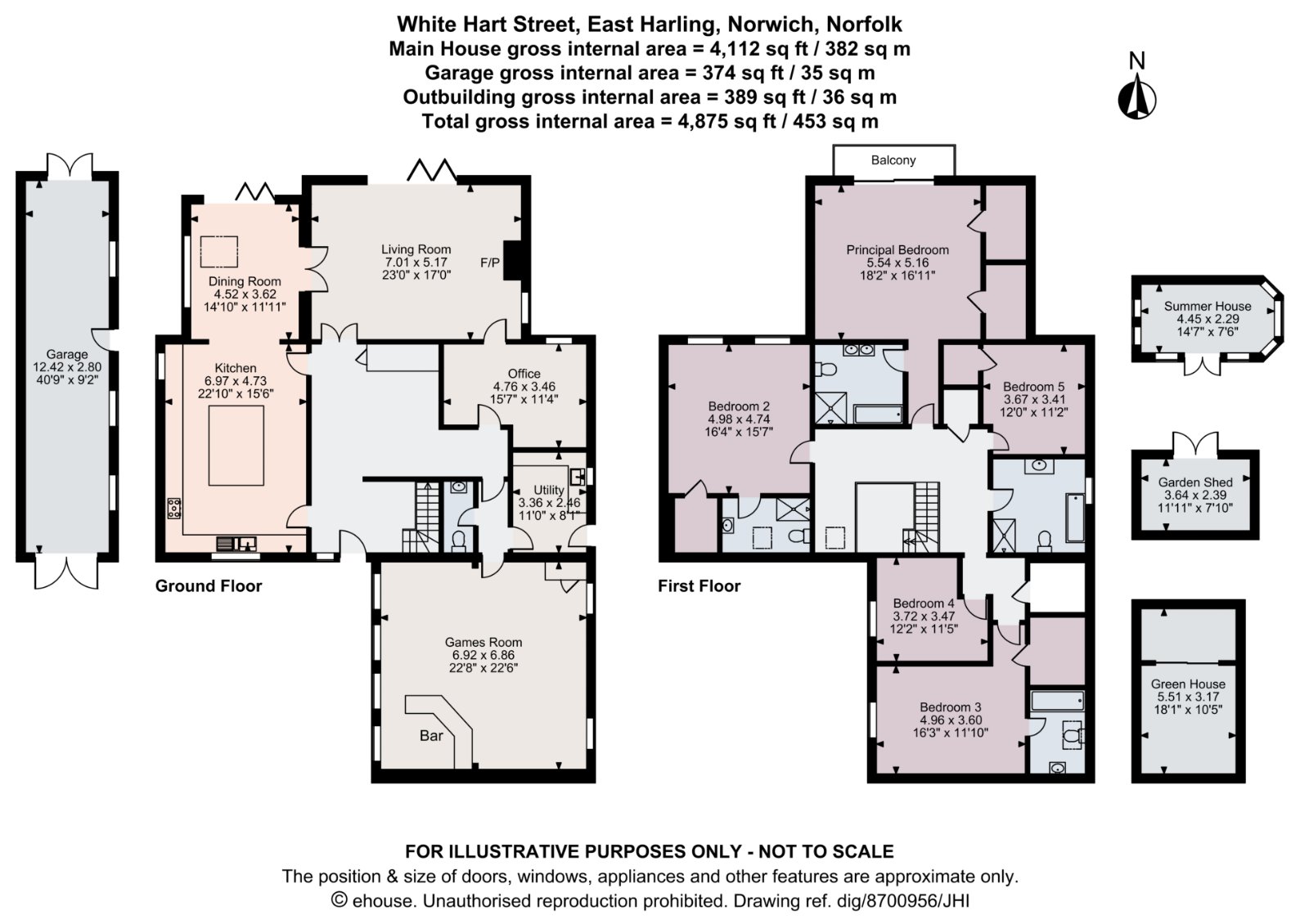 Lake View, 47A, White Hart Street, Norwich floorplan